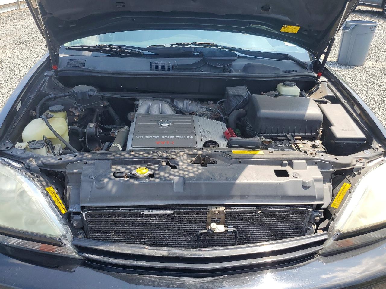 2001 Lexus Rx 300 Black vin: JTJHF10UX10209688