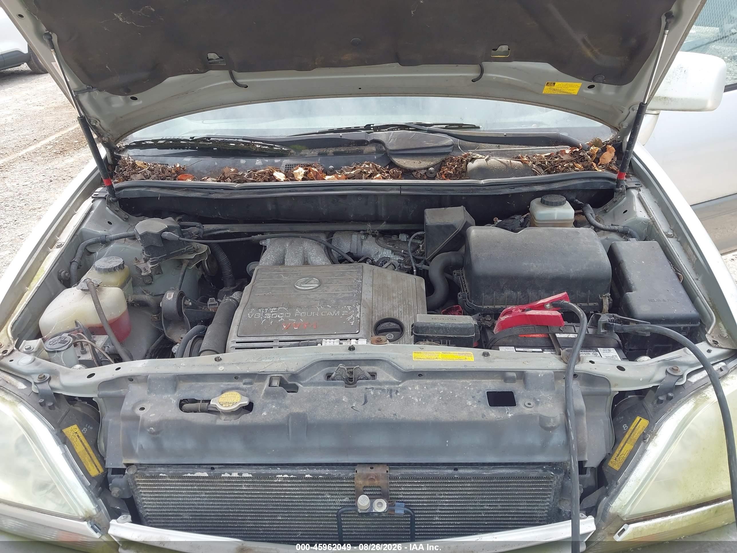 2001 Lexus Rx 300 Silver vin: JTJHF10UX10210906
