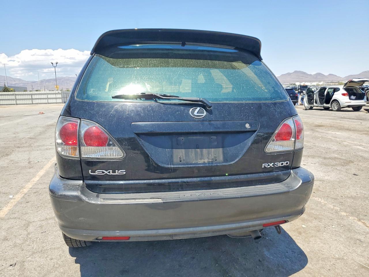 2001 Lexus Rx 300 Черный vin: JTJHF10UX10223333