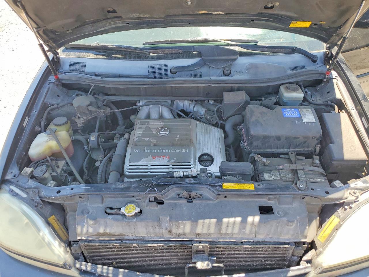 2001 Lexus Rx 300 Черный vin: JTJHF10UX10223333
