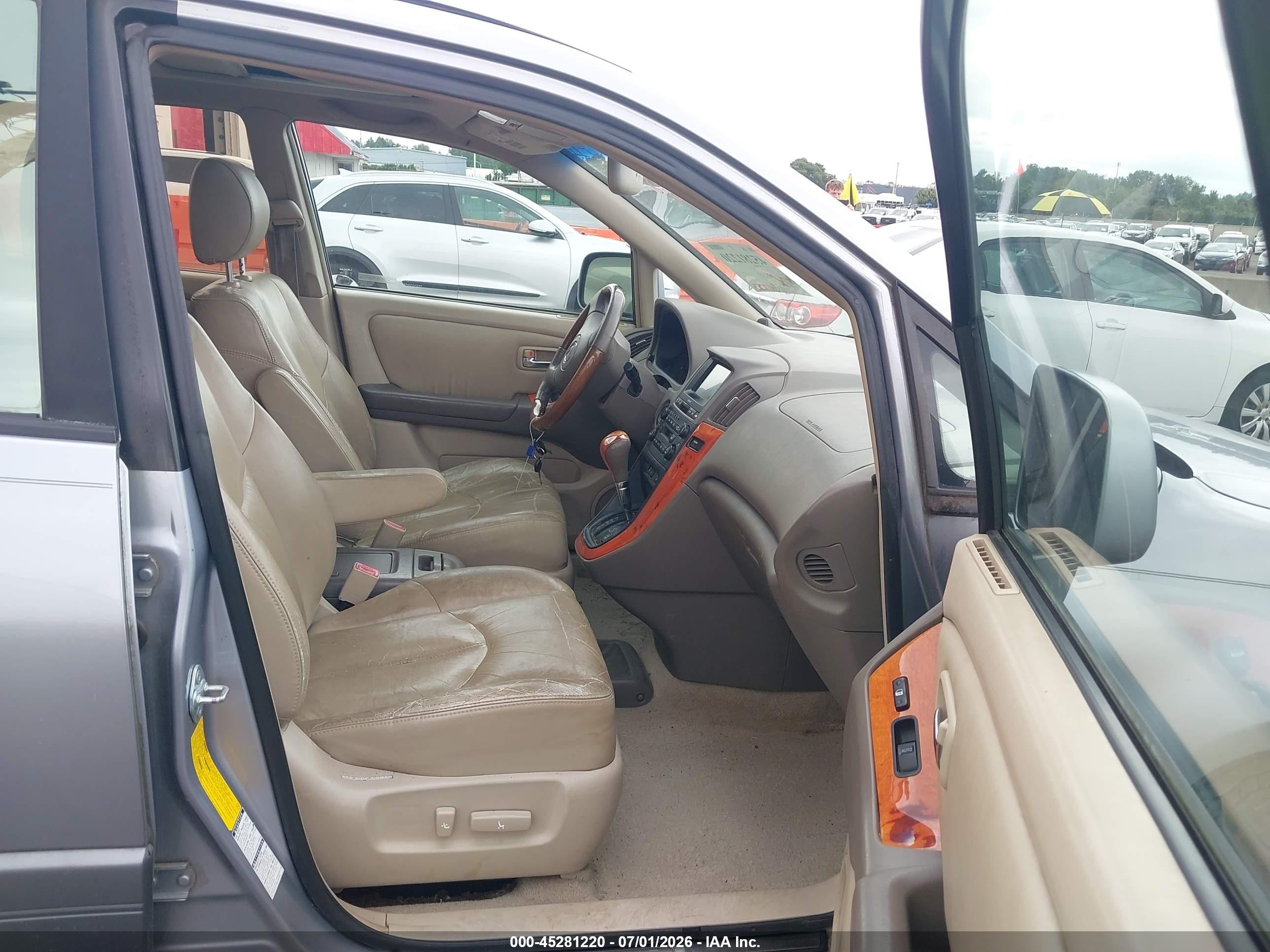 2001 Lexus Rx 300   Silver vin: JTJHF10UX10231724