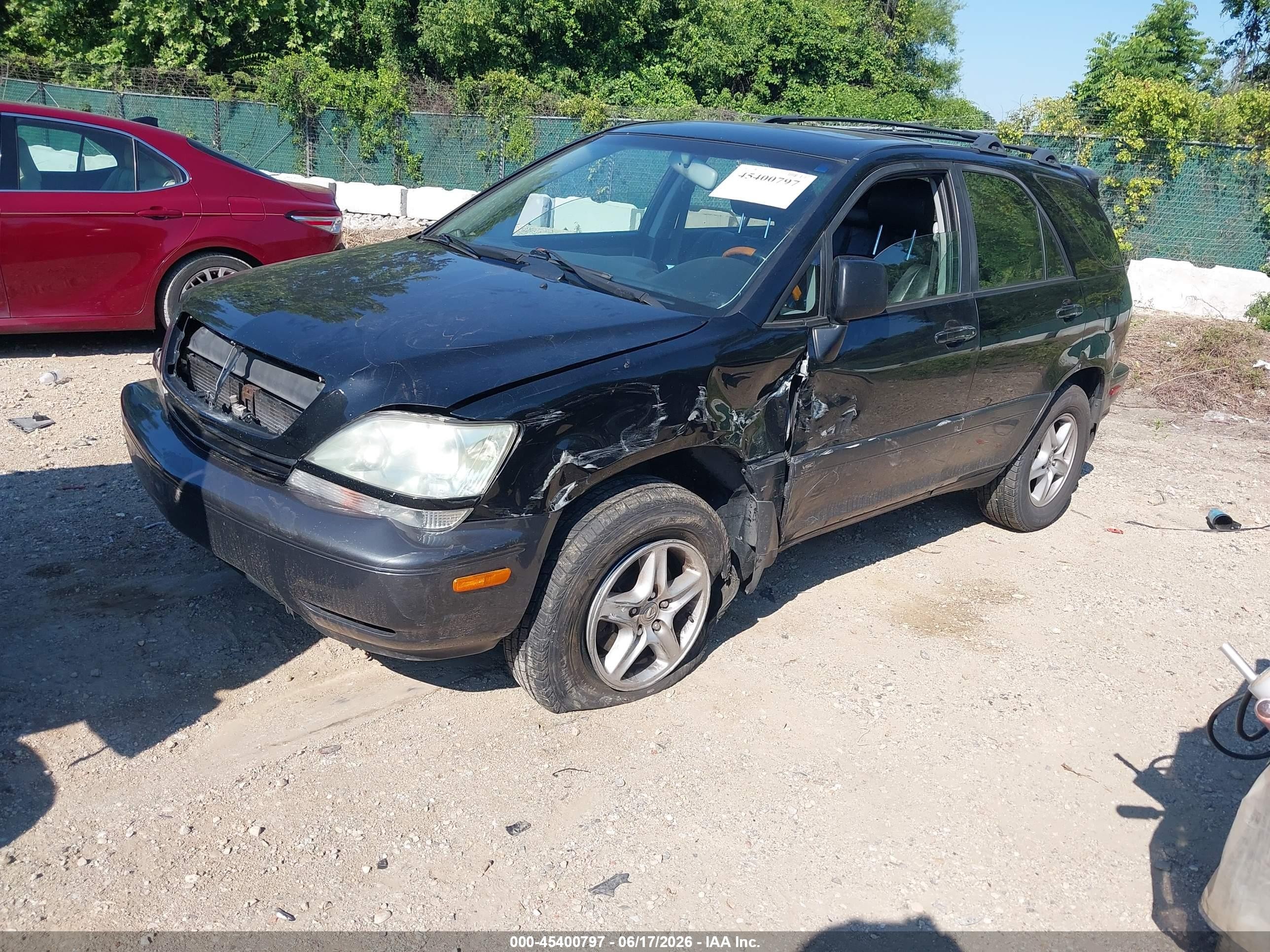 2002 Lexus Rx 300   Black vin: JTJHF10UX20236083