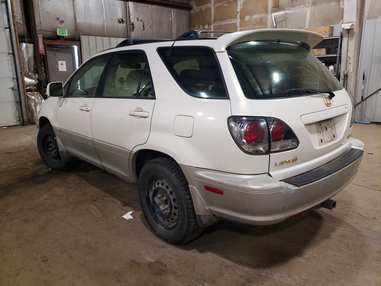 2002 Lexus Rx 300 White vin: JTJHF10UX20240814