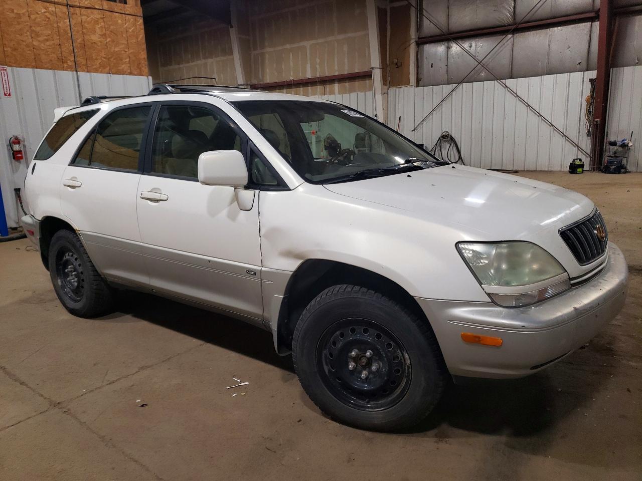 2002 Lexus Rx 300 White vin: JTJHF10UX20240814