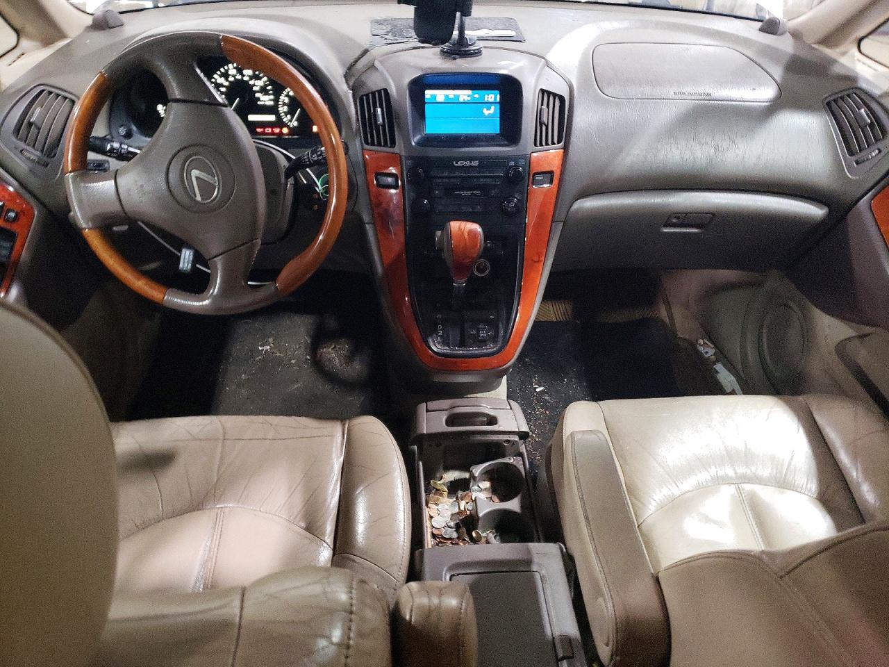 2002 Lexus Rx 300 White vin: JTJHF10UX20240814