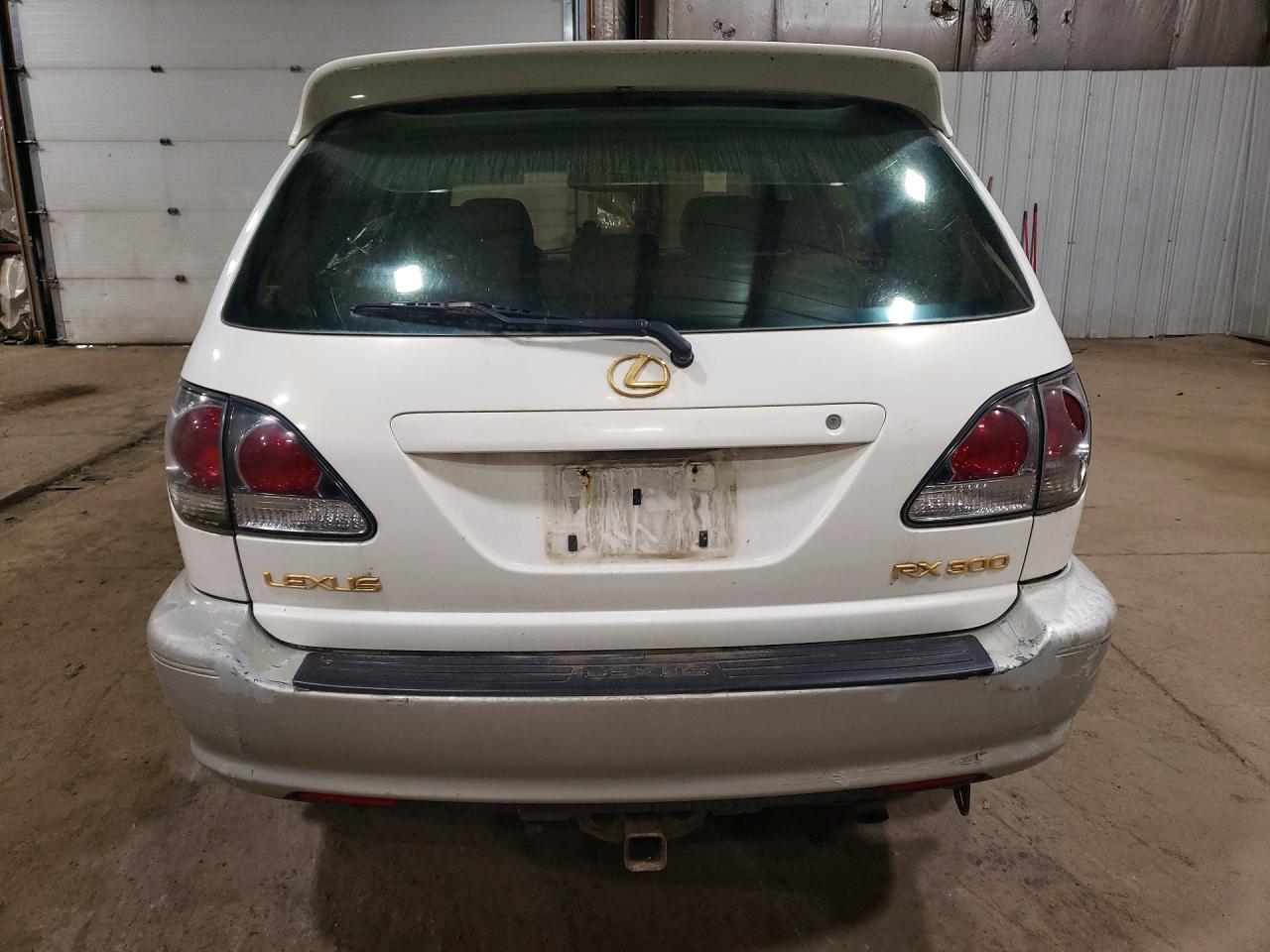 2002 Lexus Rx 300 White vin: JTJHF10UX20240814