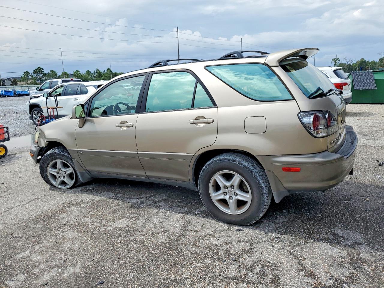 2002 Lexus Rx 300 Beige vin: JTJHF10UX20268466