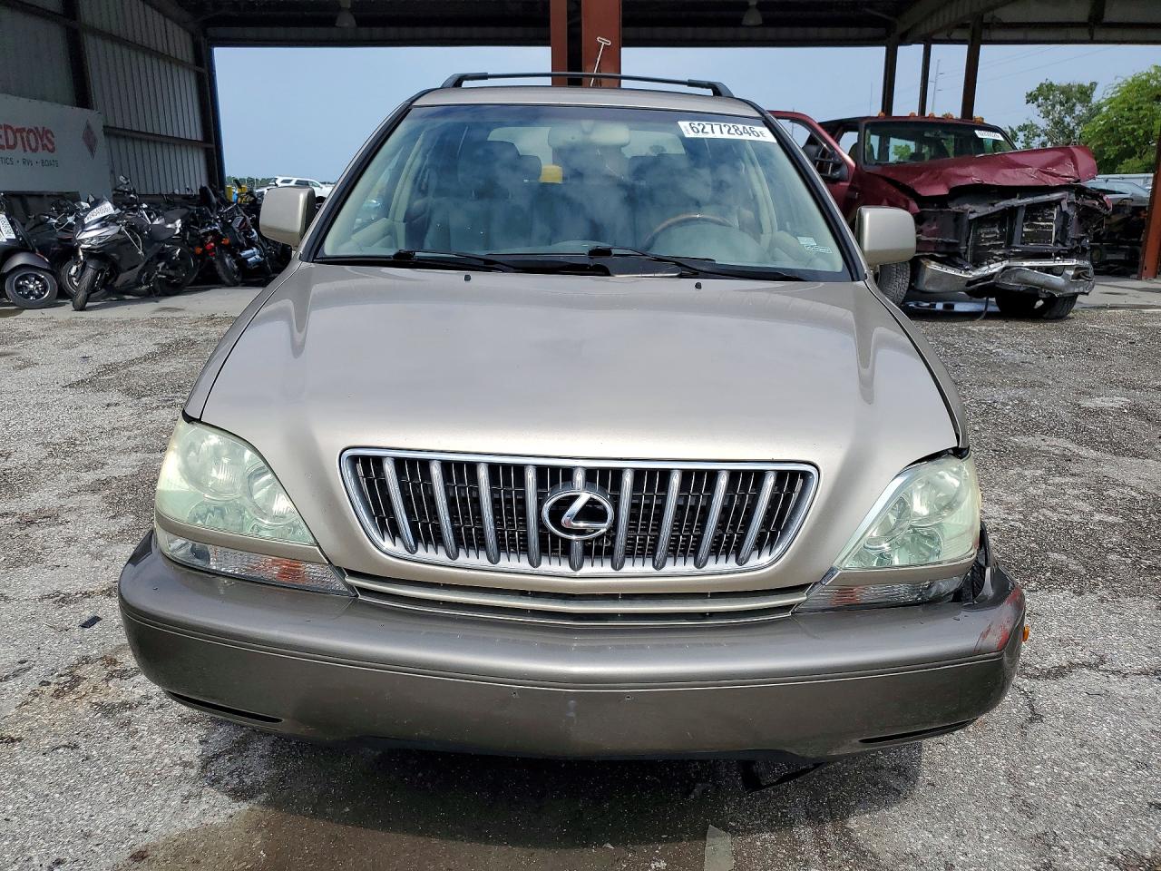 2002 Lexus Rx 300 Beige vin: JTJHF10UX20268466