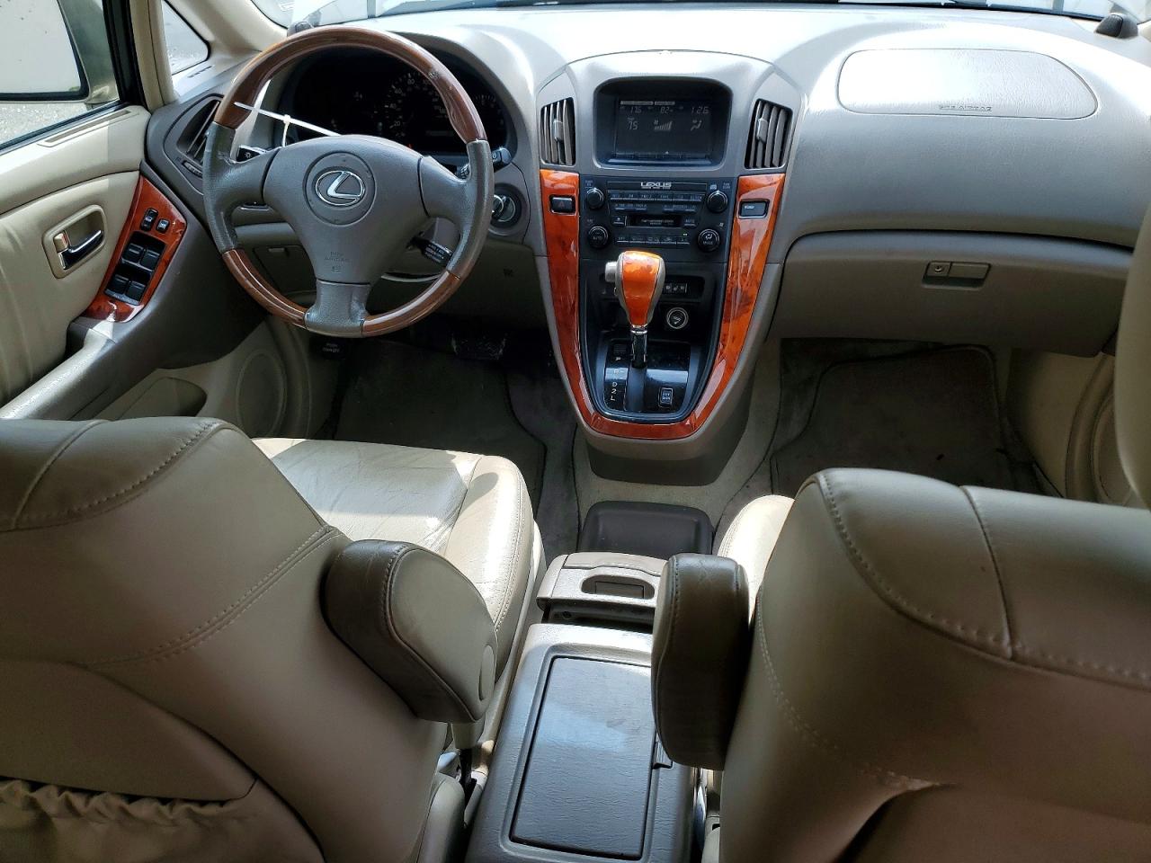 2002 Lexus Rx 300 Beige vin: JTJHF10UX20268466
