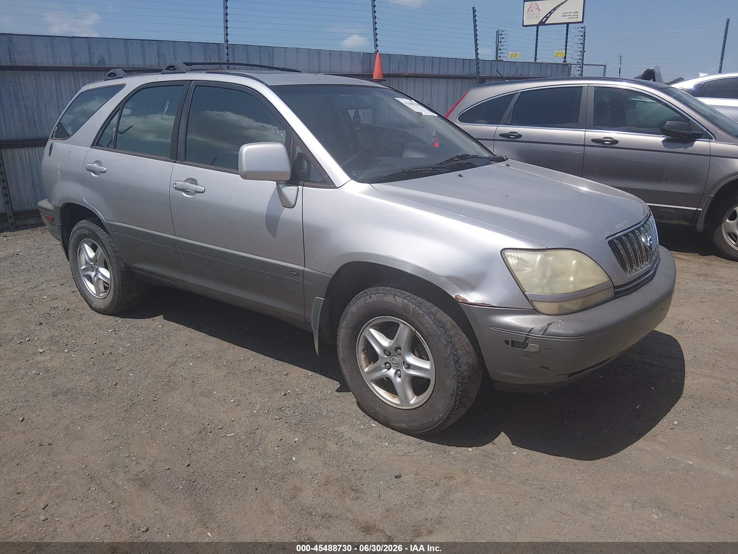 2002 Lexus Rx 300   Silver vin: JTJHF10UX20271125