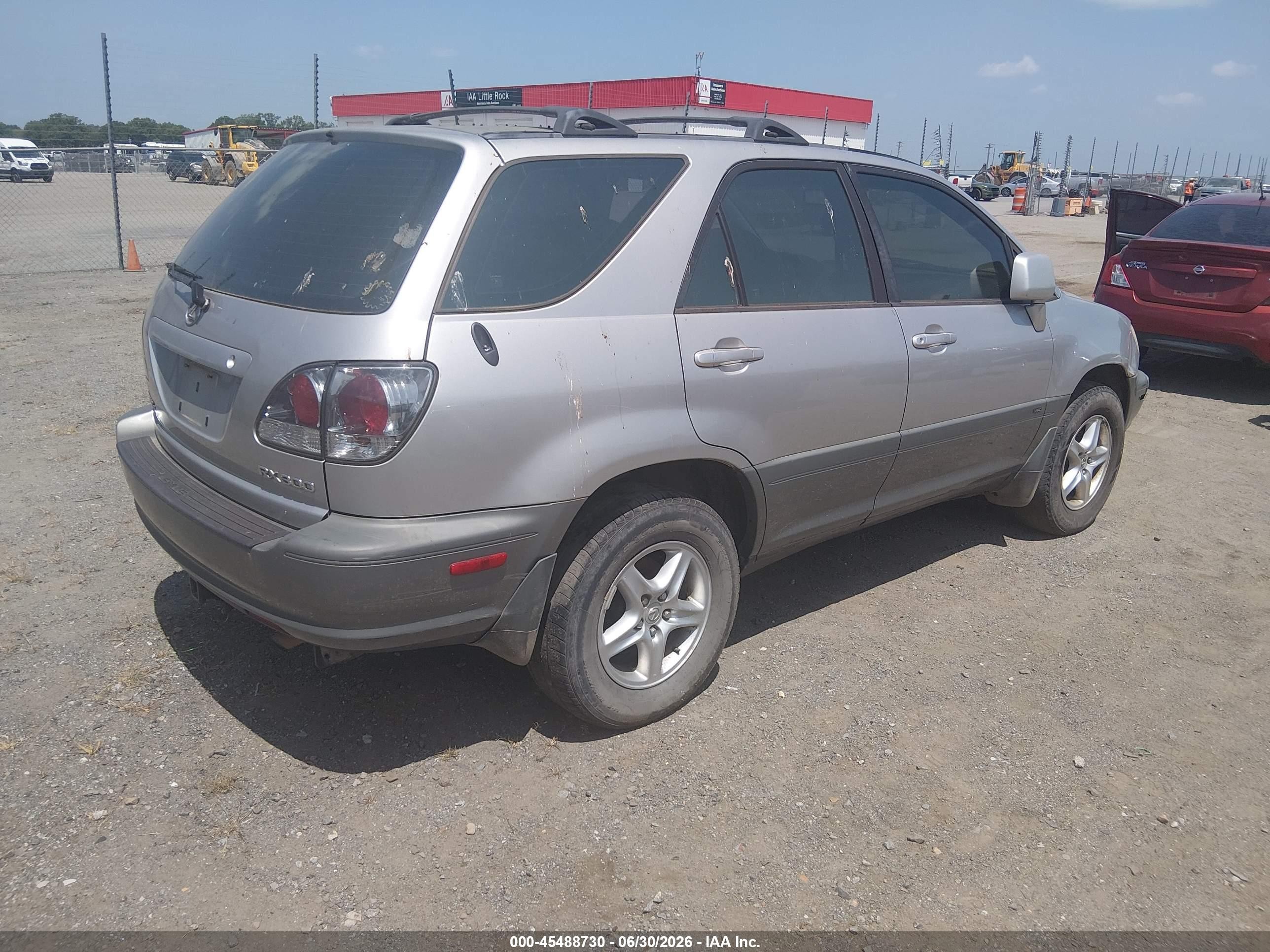 2002 Lexus Rx 300   Silver vin: JTJHF10UX20271125