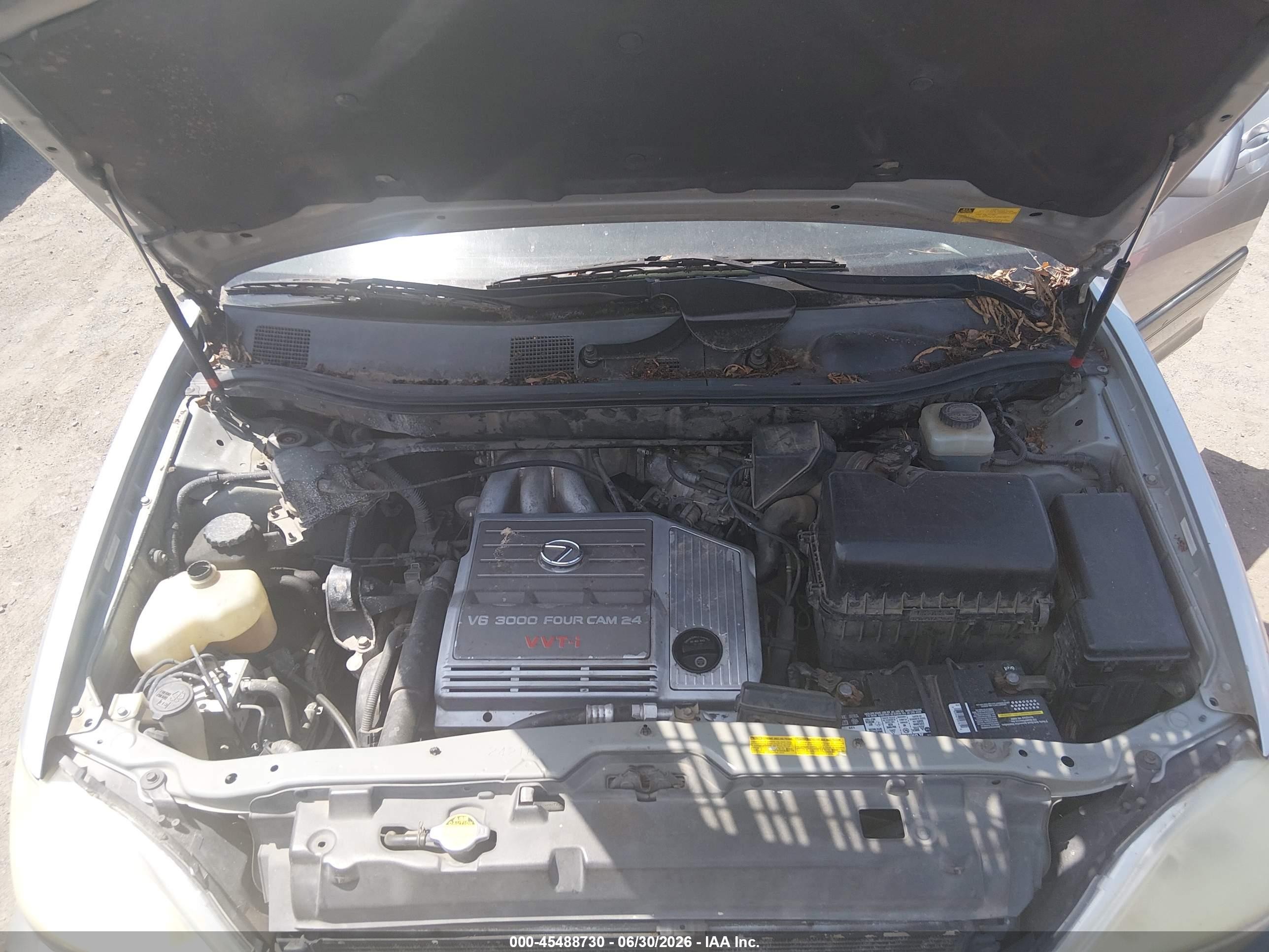 2002 Lexus Rx 300   Silver vin: JTJHF10UX20271125