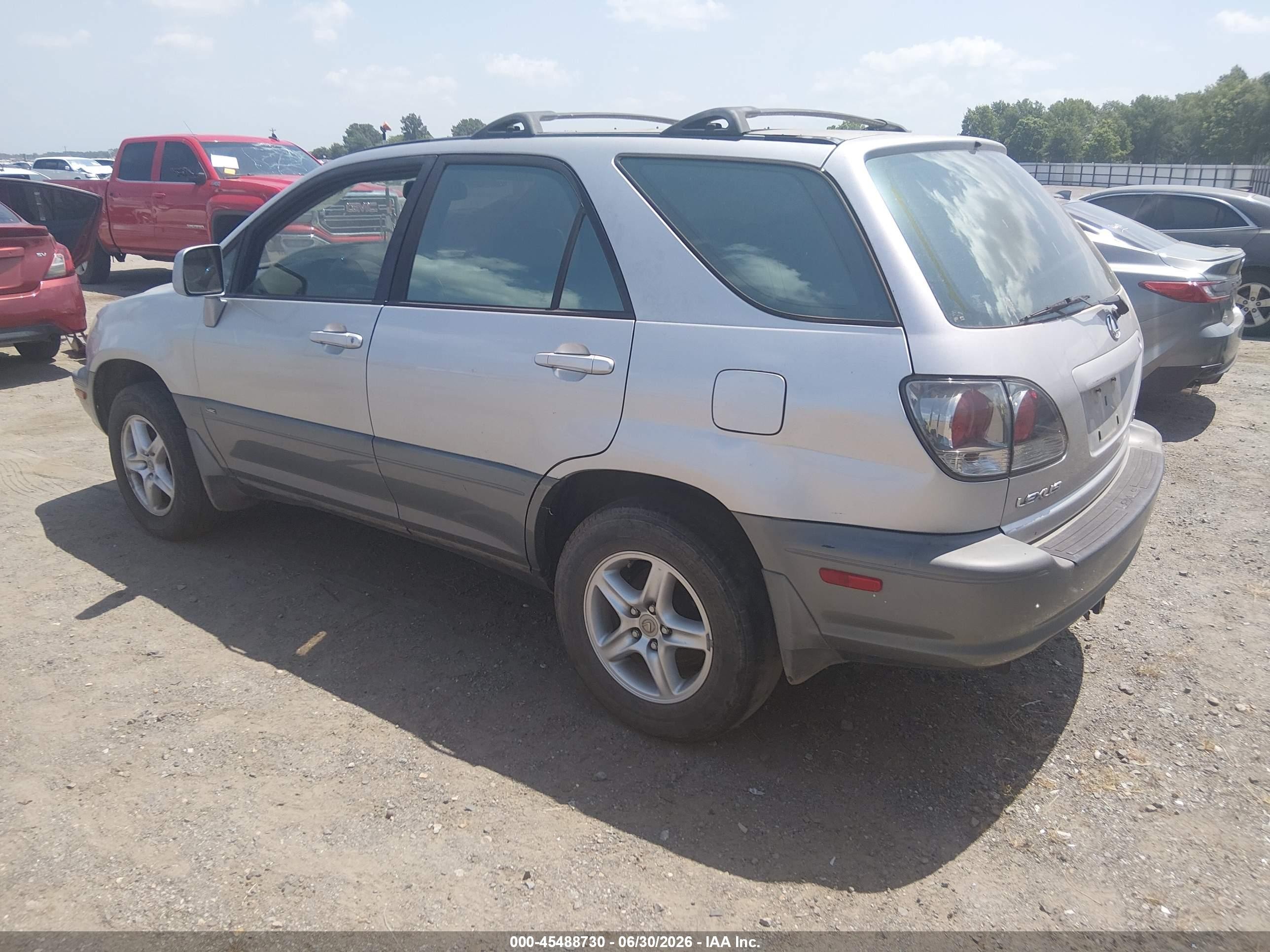 2002 Lexus Rx 300   Silver vin: JTJHF10UX20271125