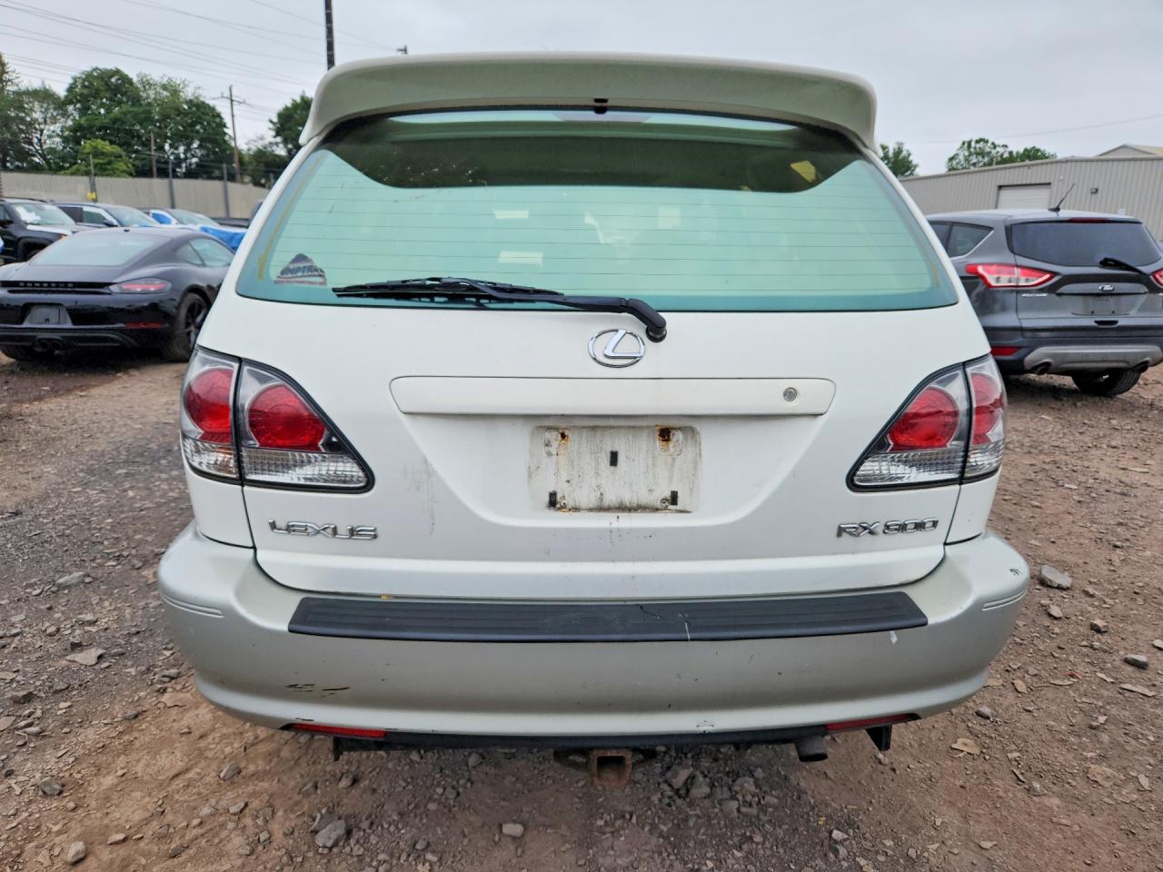 2002 Lexus Rx 300 White vin: JTJHF10UX20285073