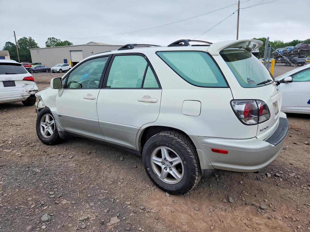 2002 Lexus Rx 300 White vin: JTJHF10UX20285073