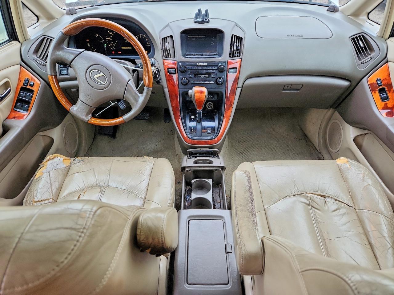 2002 Lexus Rx 300 White vin: JTJHF10UX20285073