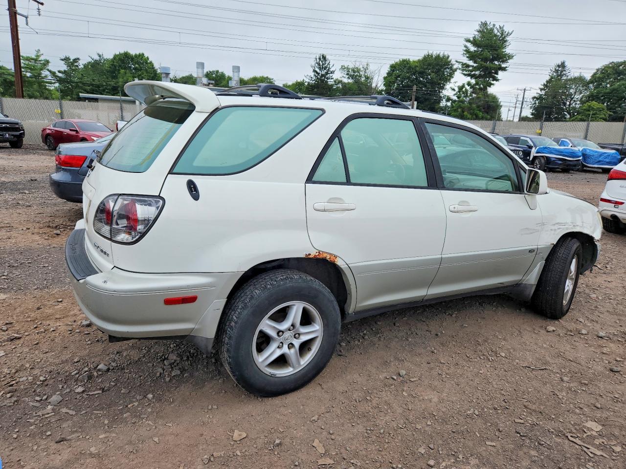2002 Lexus Rx 300 White vin: JTJHF10UX20285073