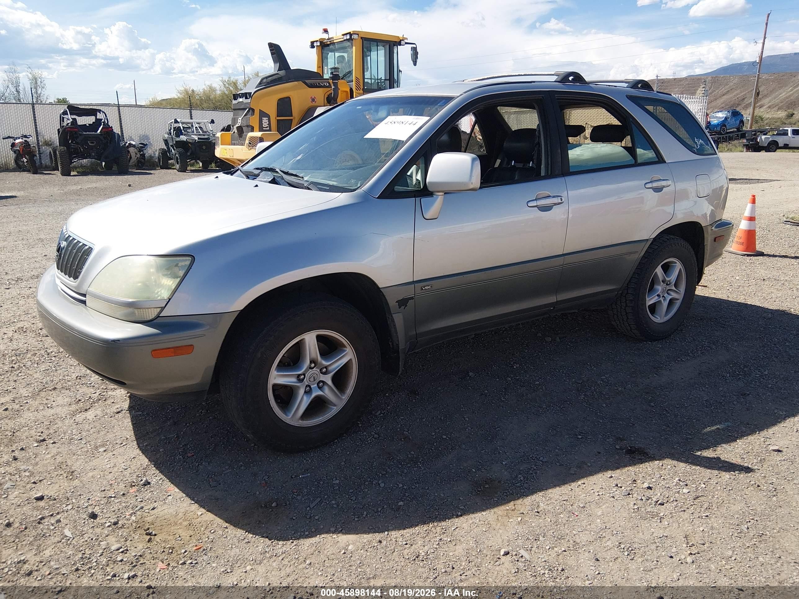 2003 Lexus Rx 300   Silver vin: JTJHF10UX30295443