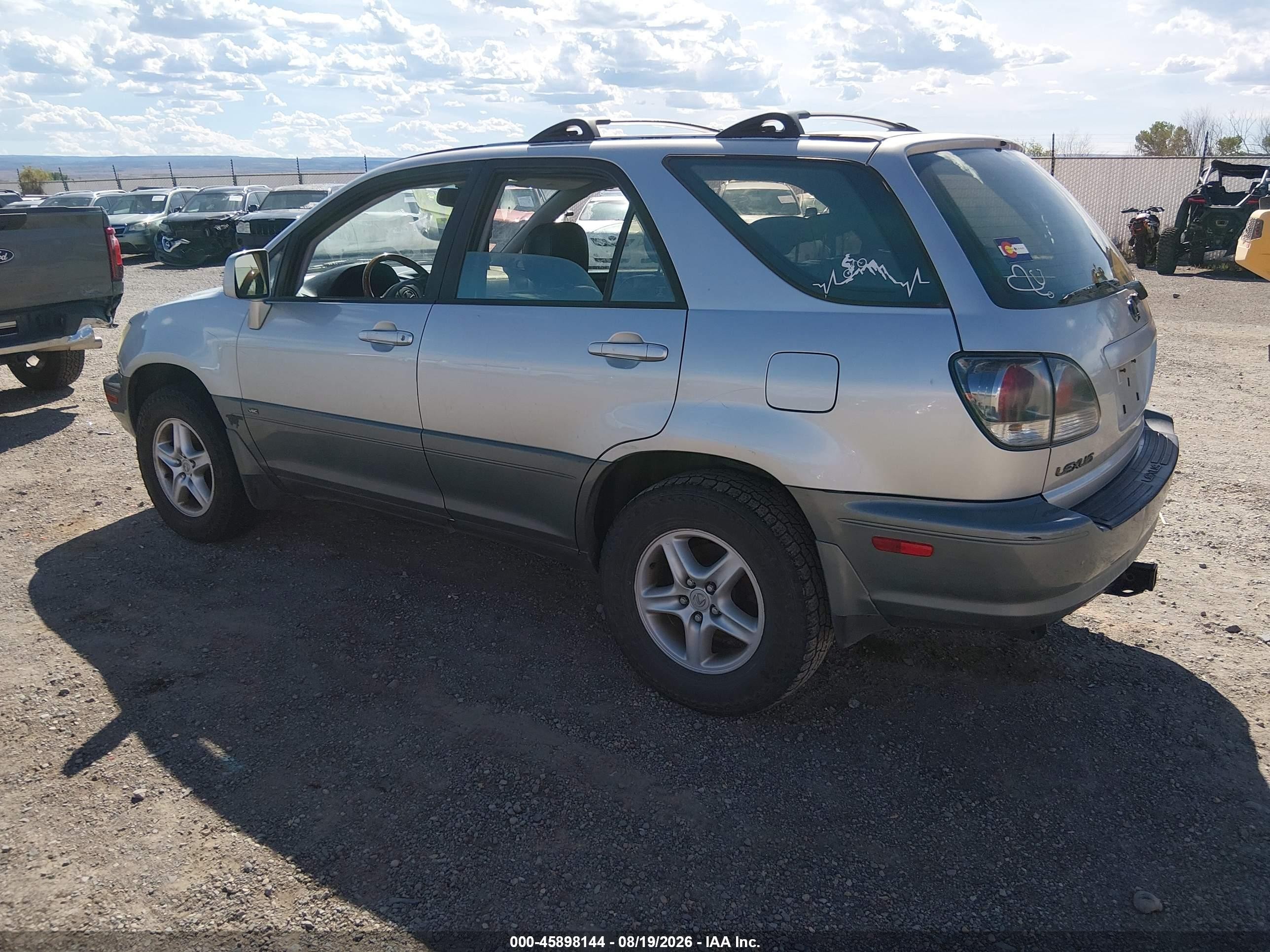2003 Lexus Rx 300   Silver vin: JTJHF10UX30295443