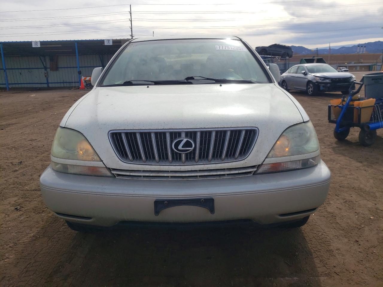 2003 Lexus Rx 300 White vin: JTJHF10UX30304514