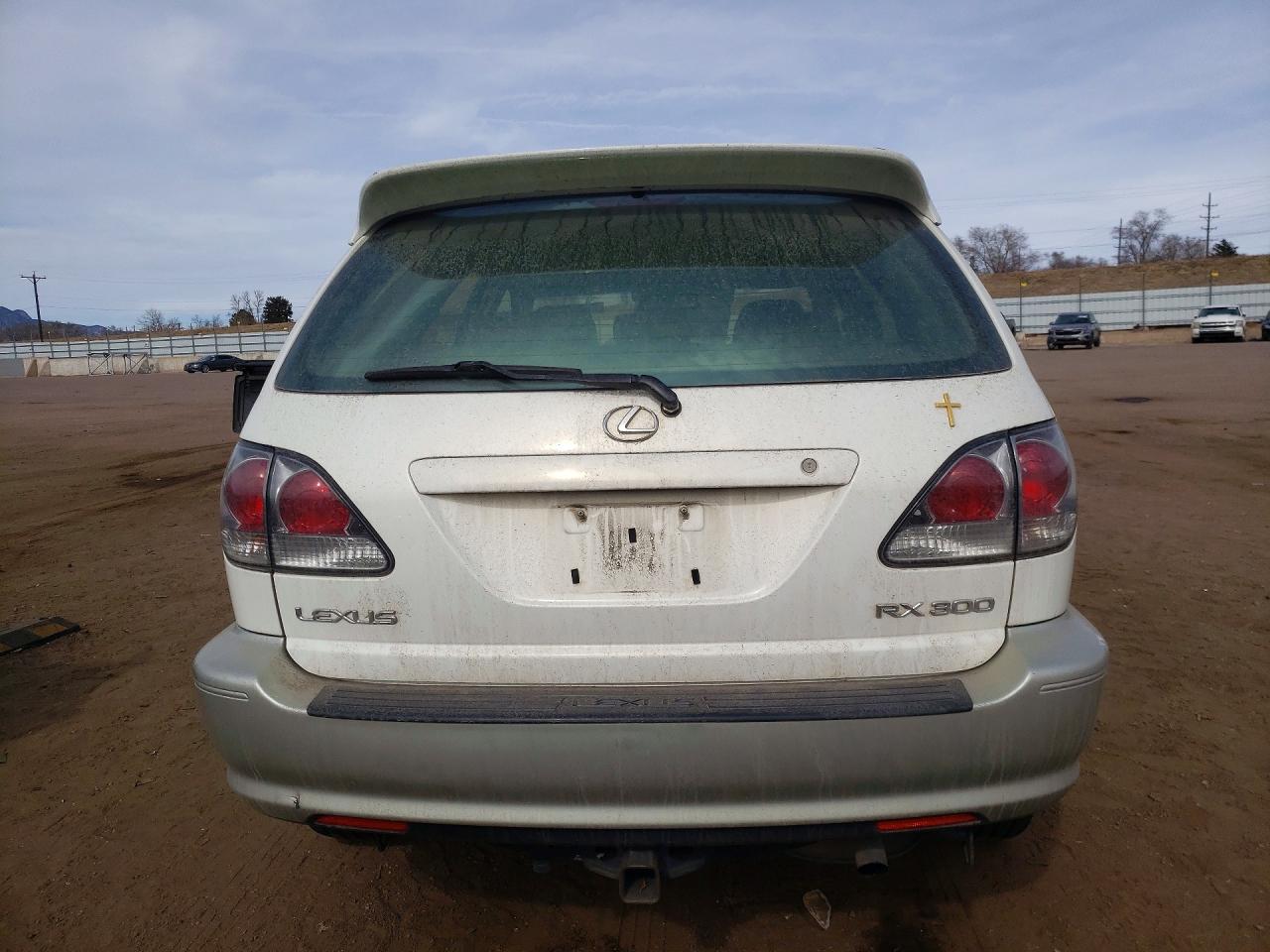 2003 Lexus Rx 300 White vin: JTJHF10UX30304514