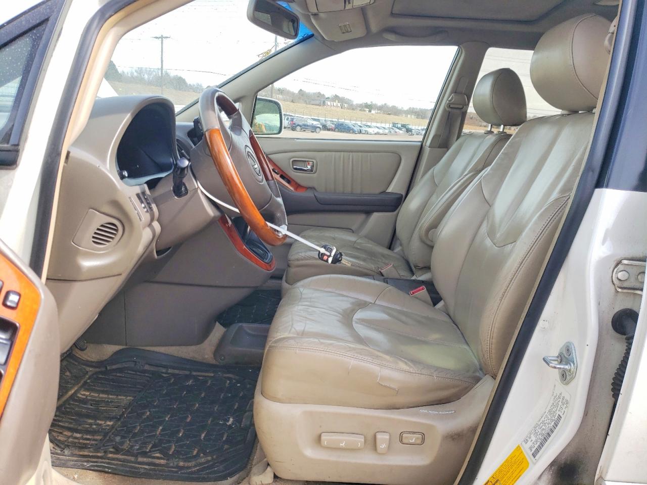 2003 Lexus Rx 300 White vin: JTJHF10UX30304514