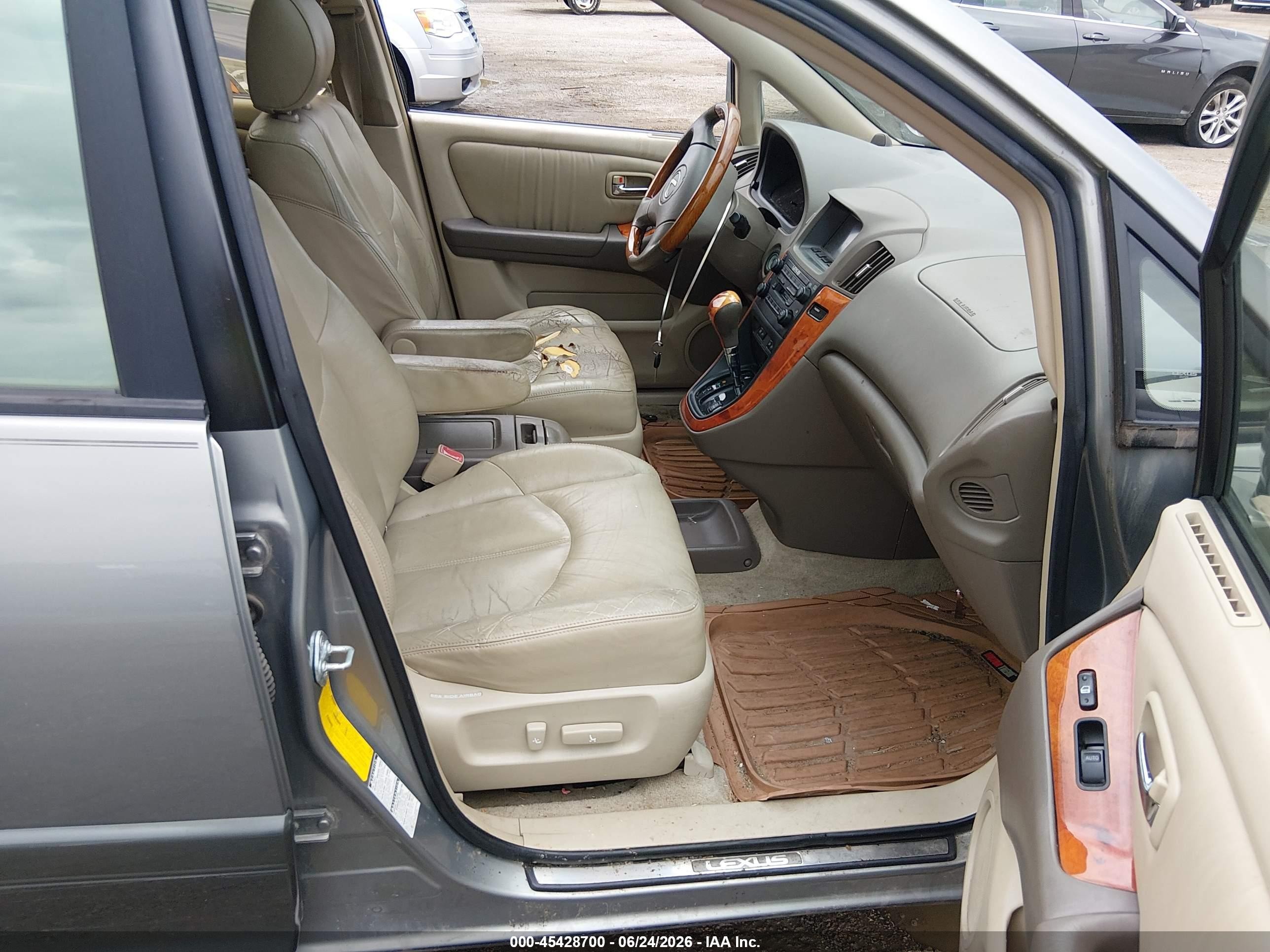 2003 Lexus Rx 300 Gray vin: JTJHF10UX30312676