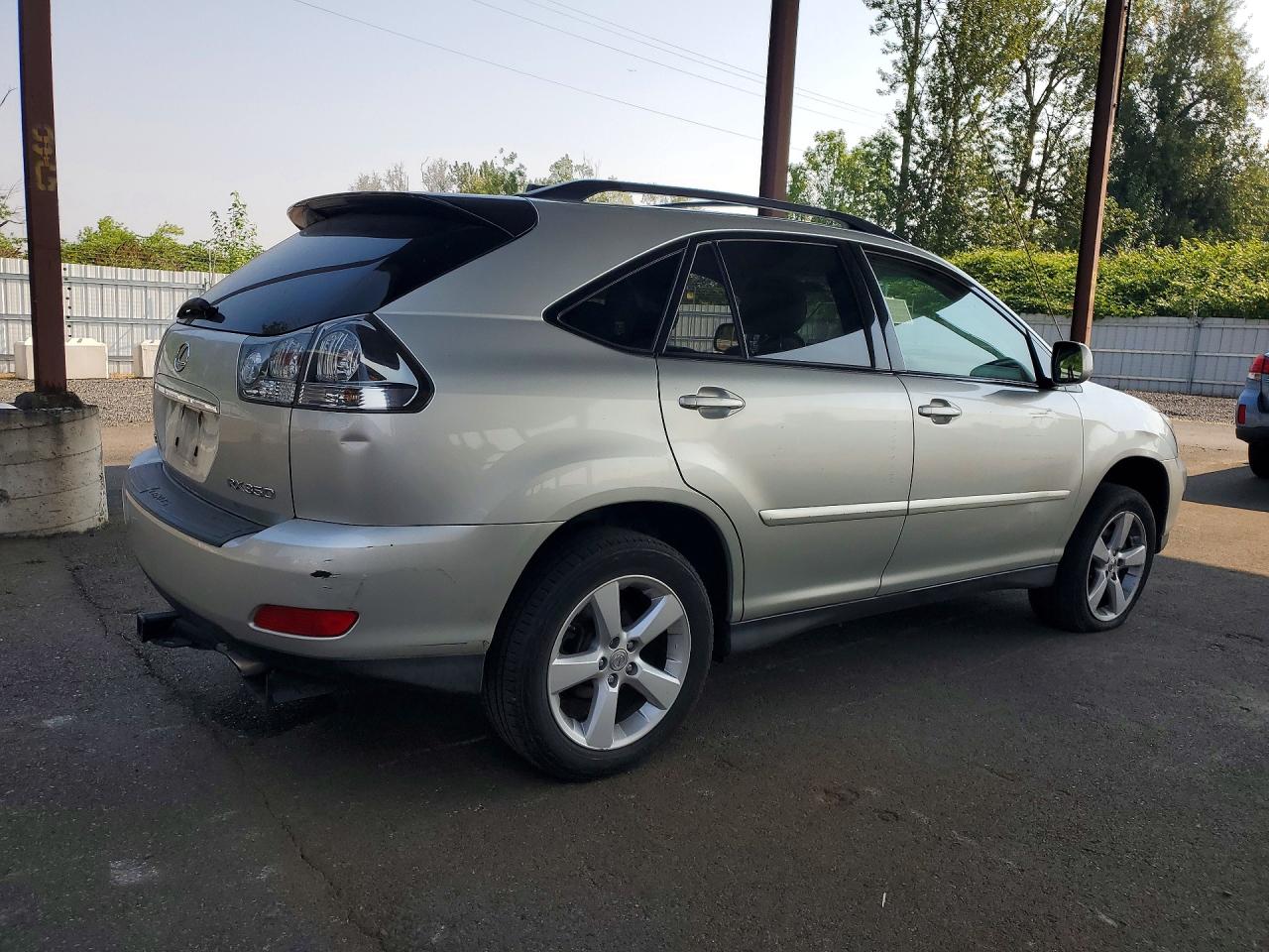 2007 Lexus Rx 350 Silver vin: JTJHK31U072025668