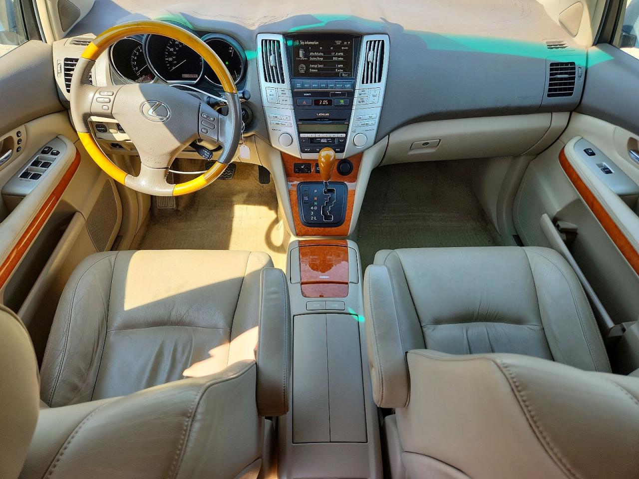 2008 Lexus Rx 350 Teal vin: JTJHK31U082043931