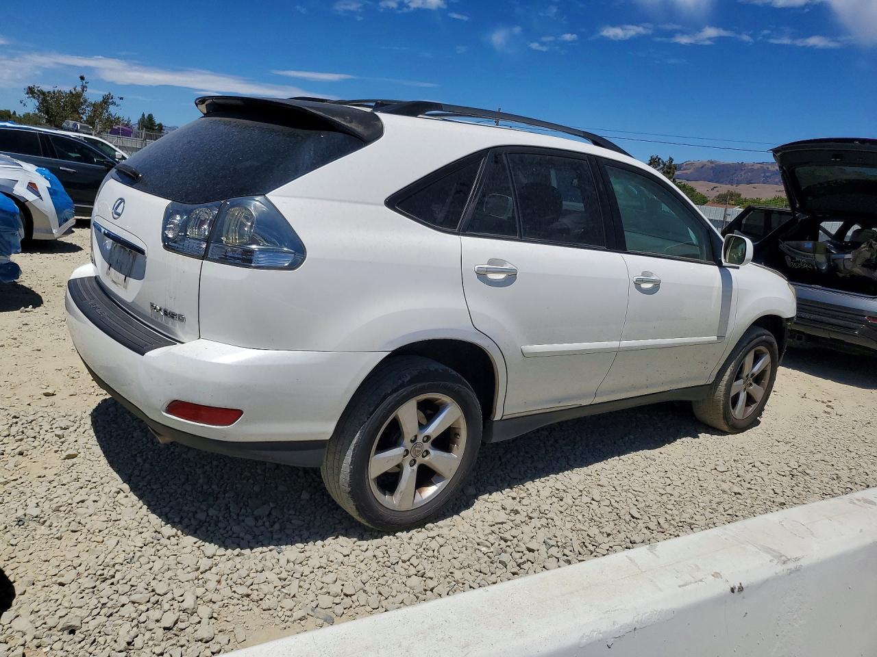 2007 Lexus Rx 350 White vin: JTJHK31U572006341