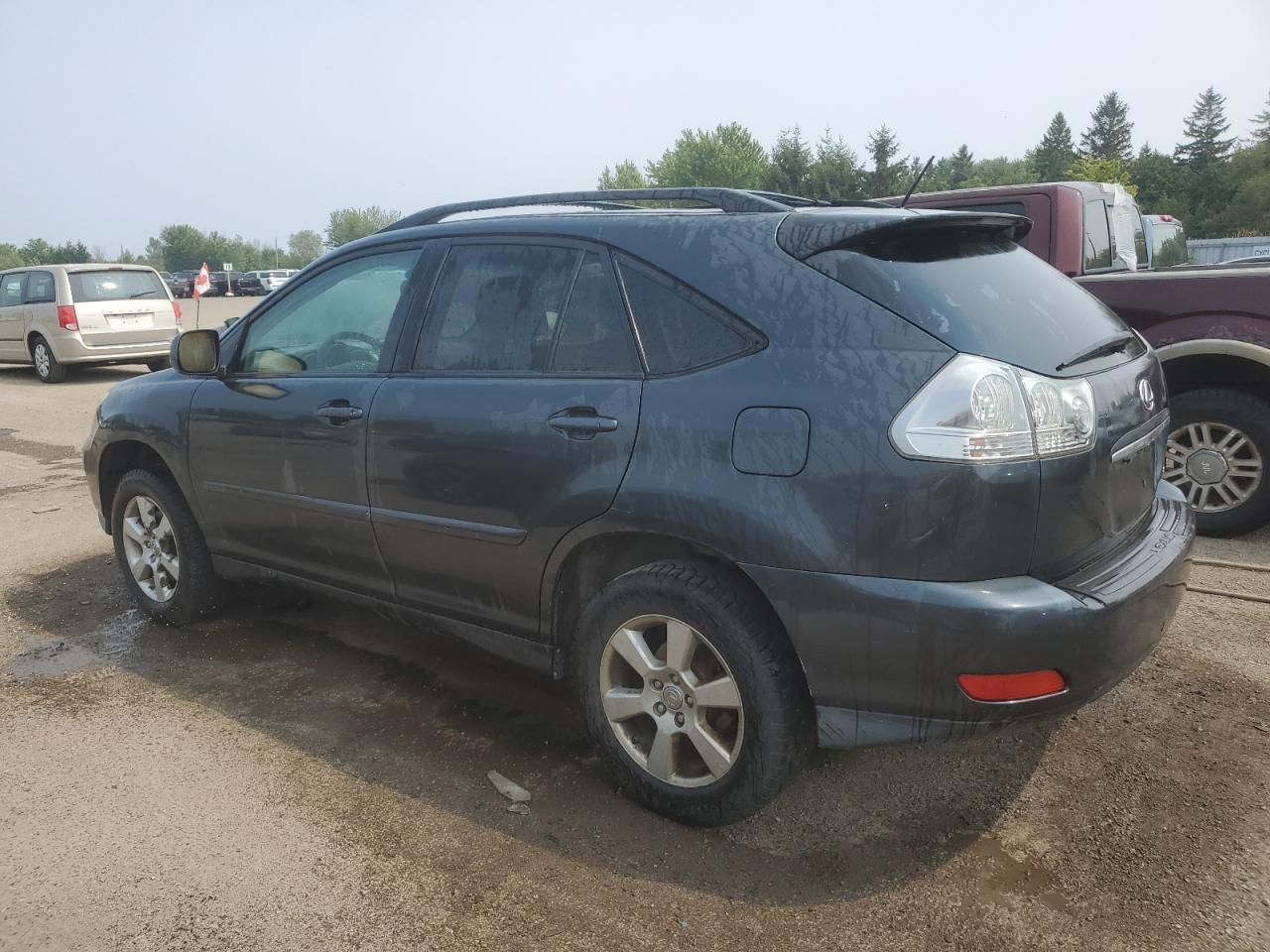 2007 Lexus Rx 350 Blue vin: JTJHK31U672007613