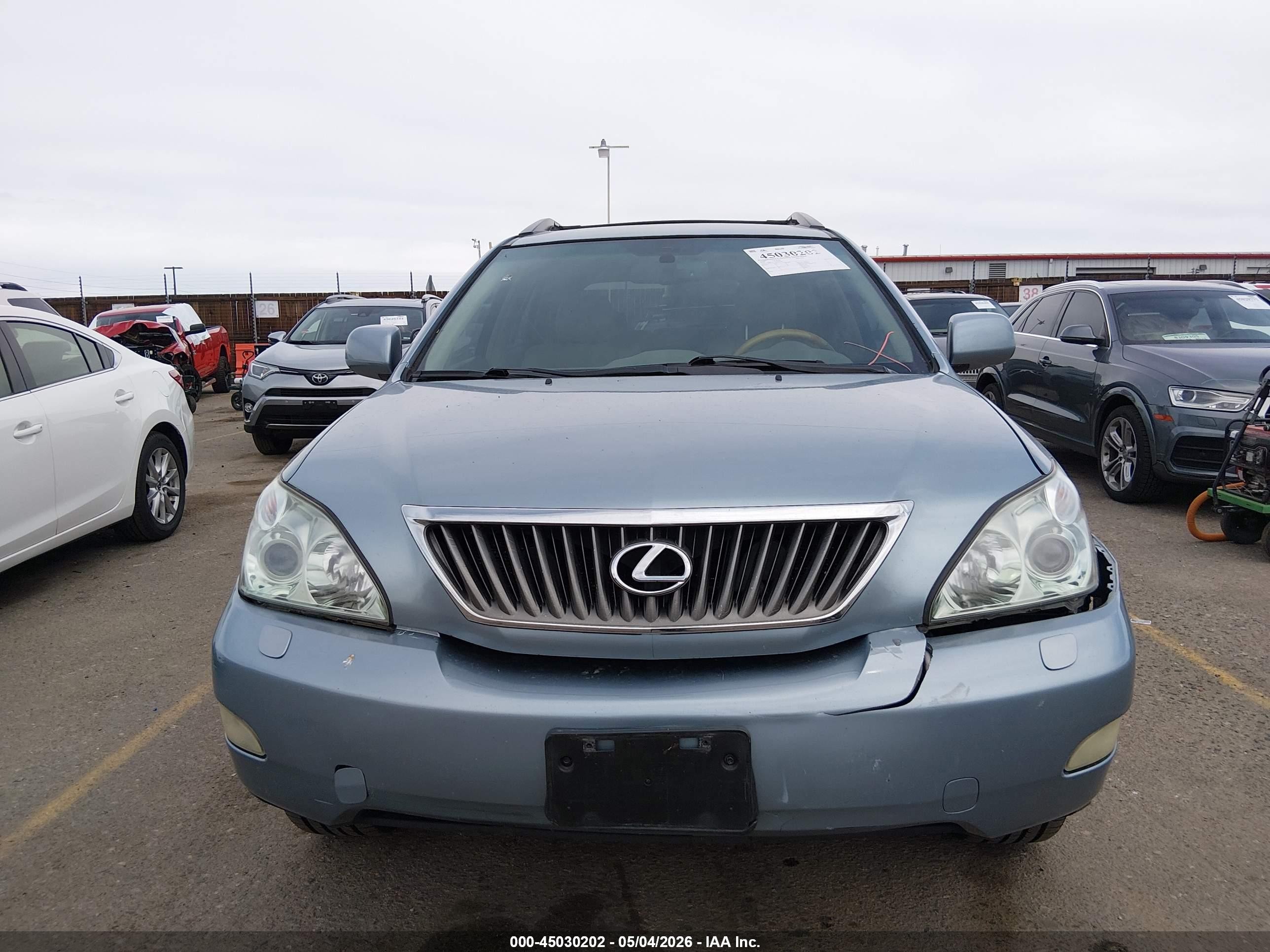 2008 Lexus Rx 350   Синий vin: JTJHK31U782048348