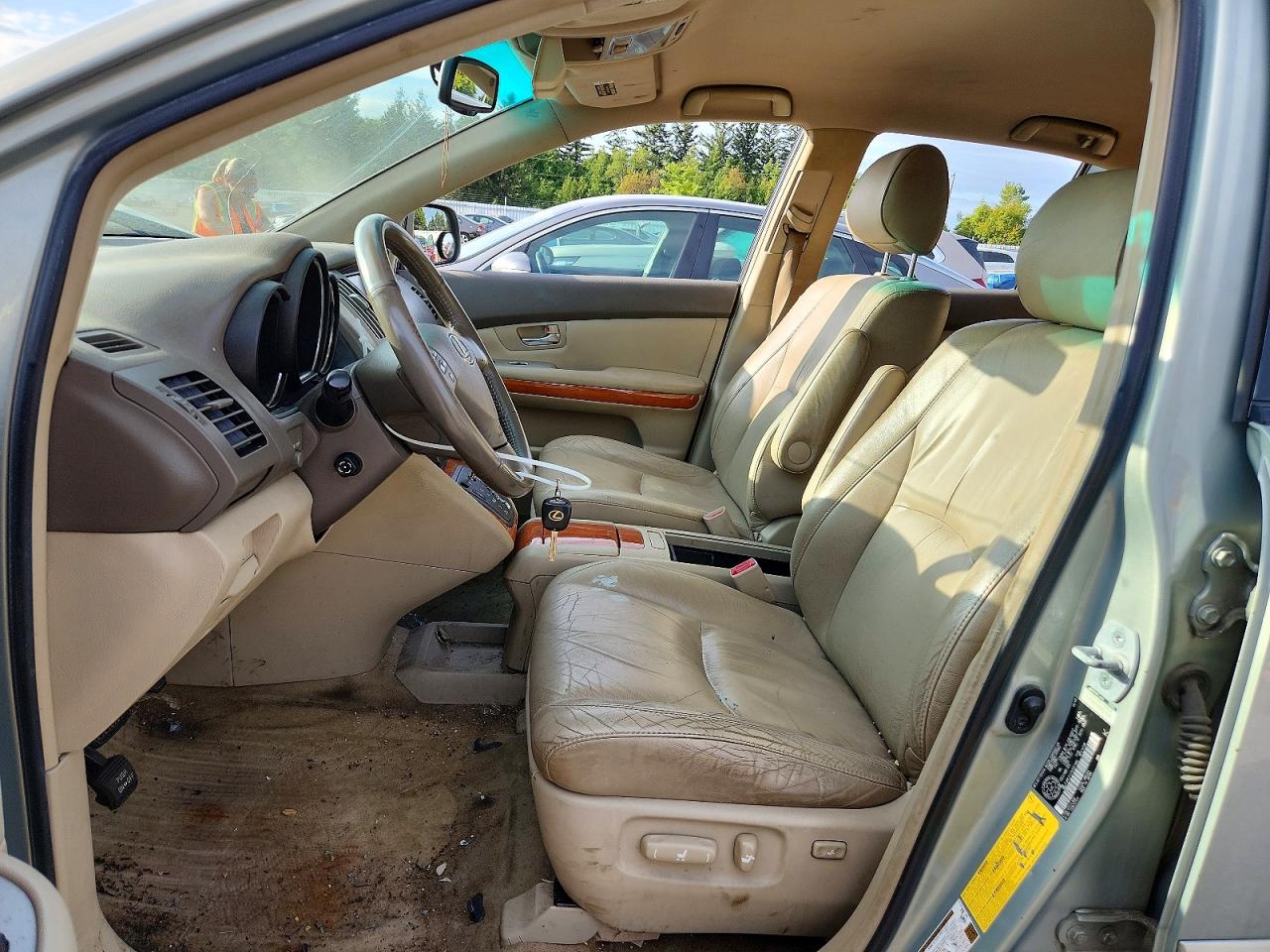2009 Lexus Rx 350 Green vin: JTJHK31U792057486