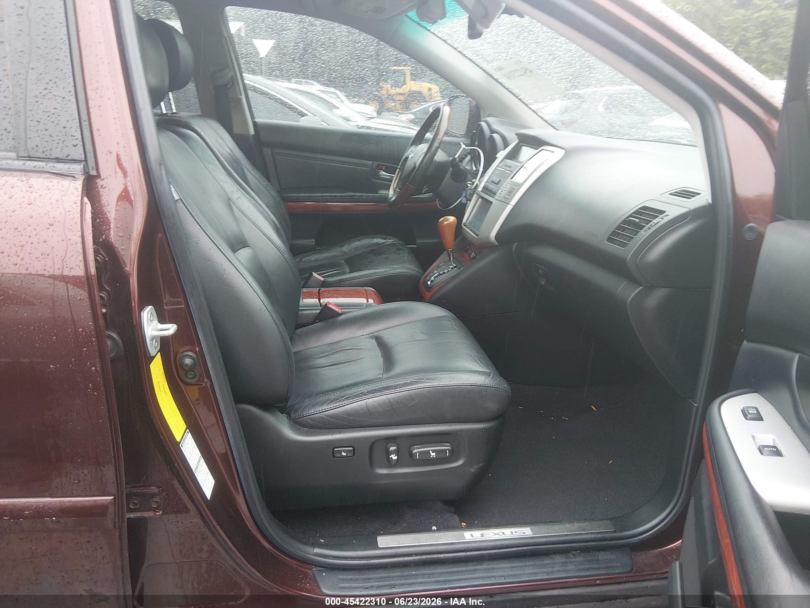 2009 Lexus Rx 350   Red vin: JTJHK31U892057366