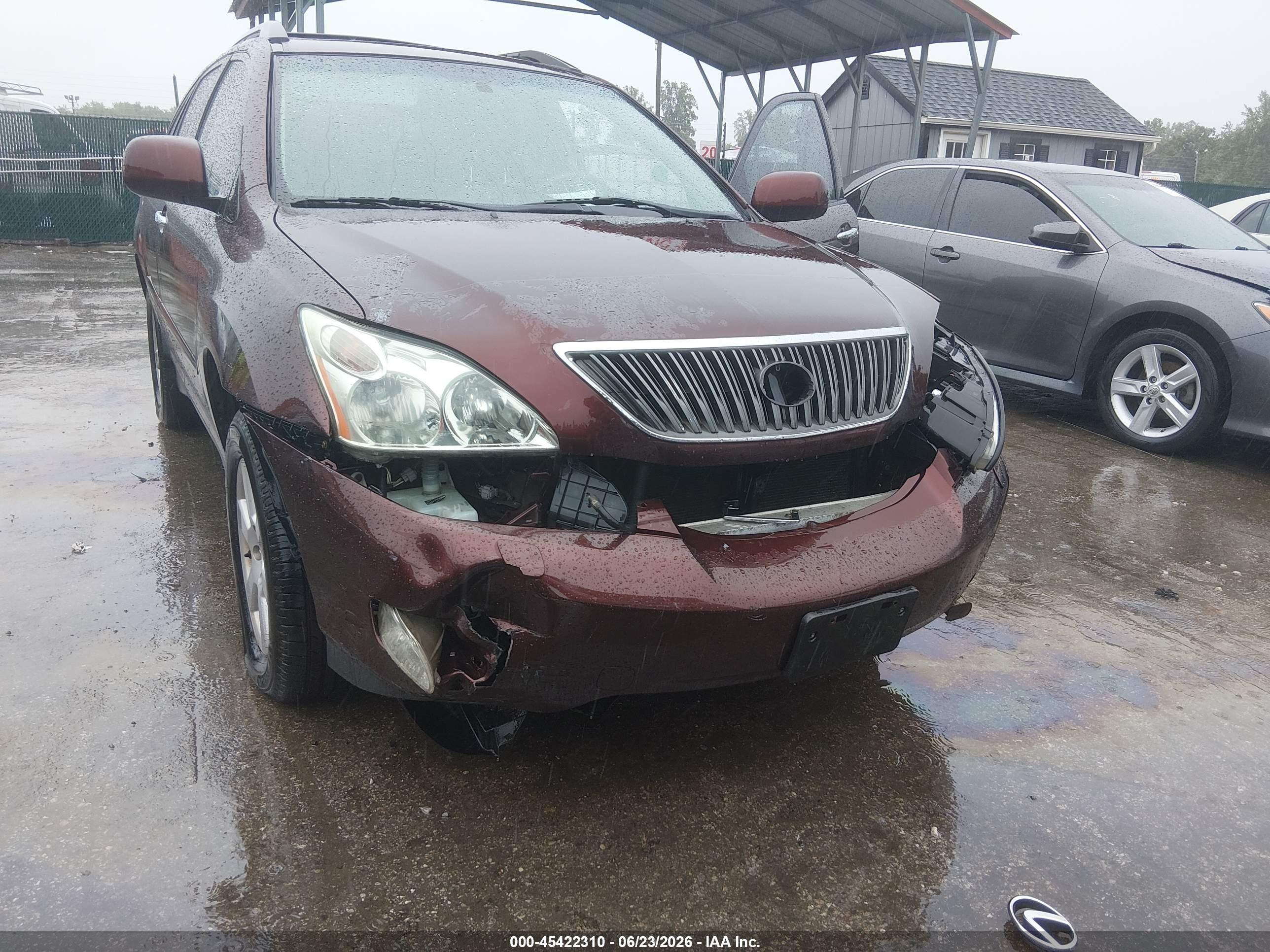 2009 Lexus Rx 350   Red vin: JTJHK31U892057366