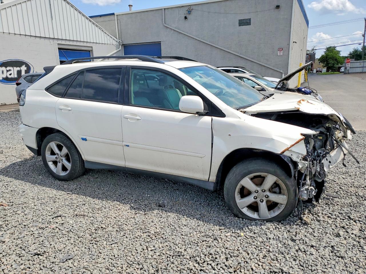 2007 Lexus Rx 350 White vin: JTJHK31UX72008926