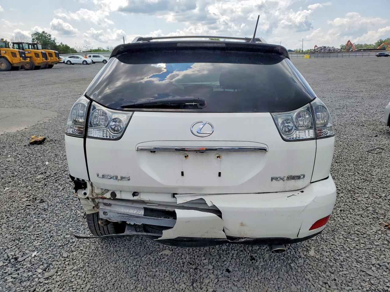 2007 Lexus Rx 350 White vin: JTJHK31UX72008926
