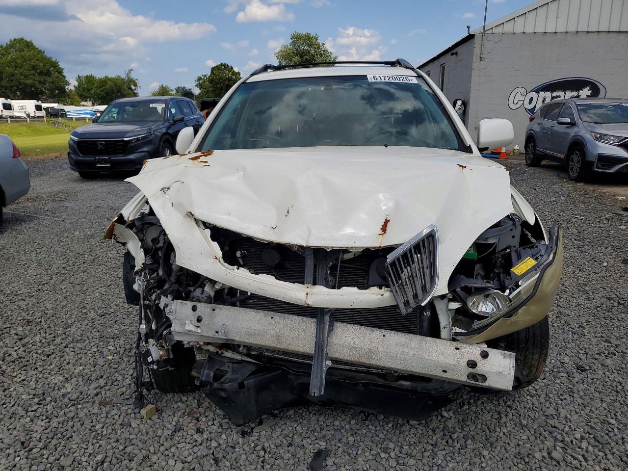 2007 Lexus Rx 350 White vin: JTJHK31UX72008926