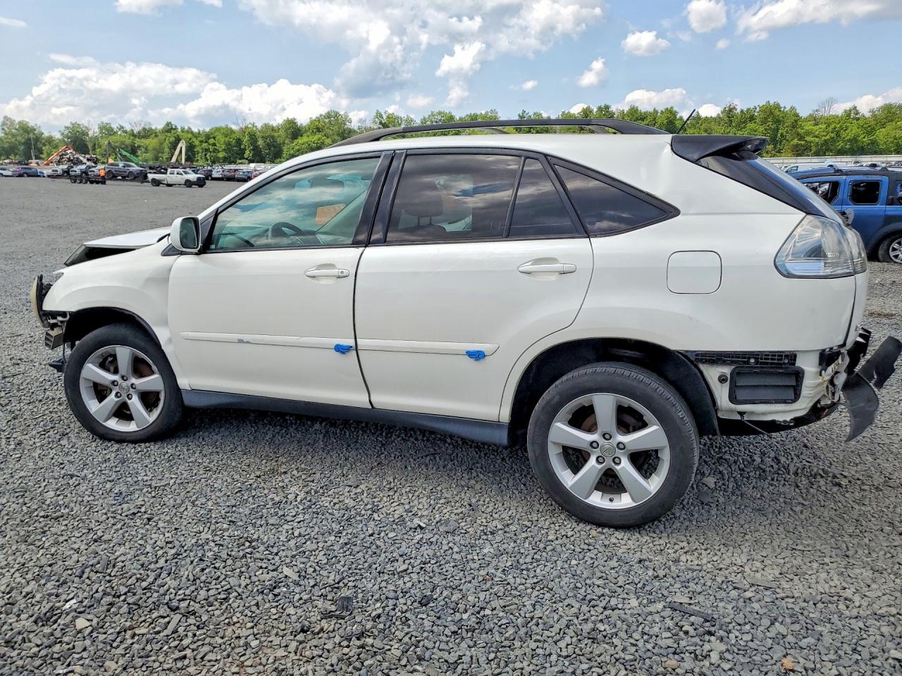 2007 Lexus Rx 350 White vin: JTJHK31UX72008926
