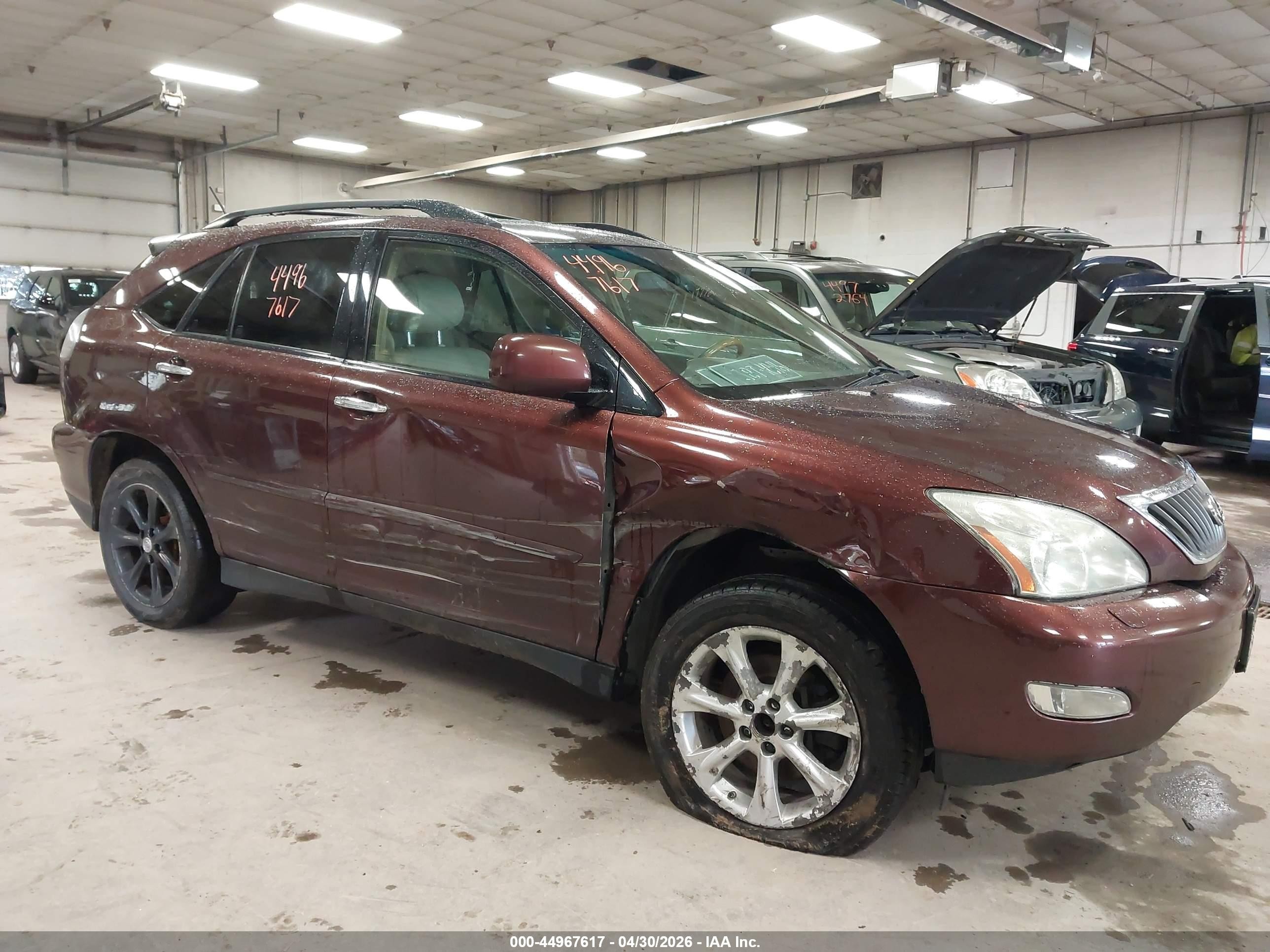 2008 Lexus Rx 350   Maroon vin: JTJHK31UX82852840