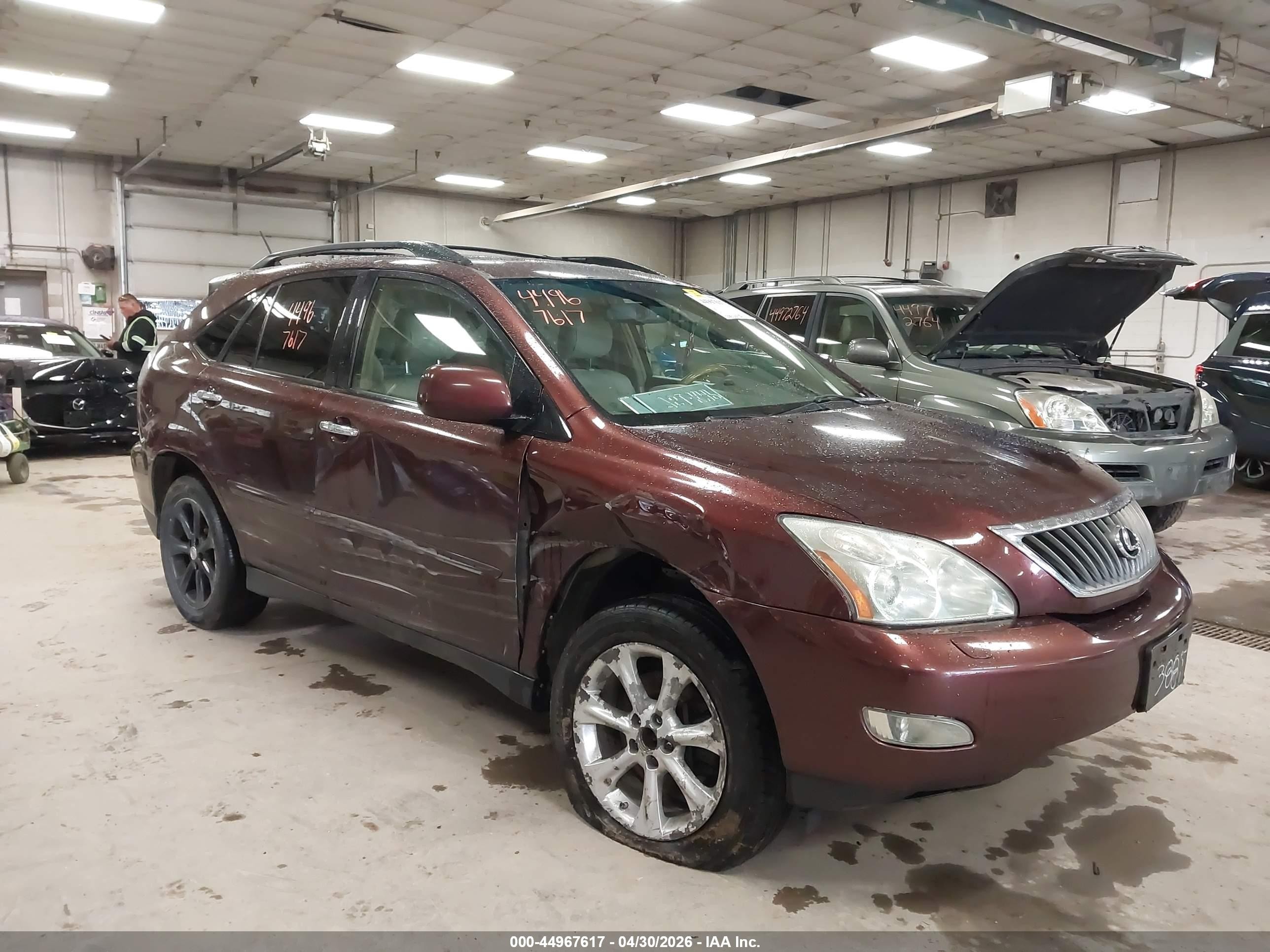 2008 Lexus Rx 350   Maroon vin: JTJHK31UX82852840