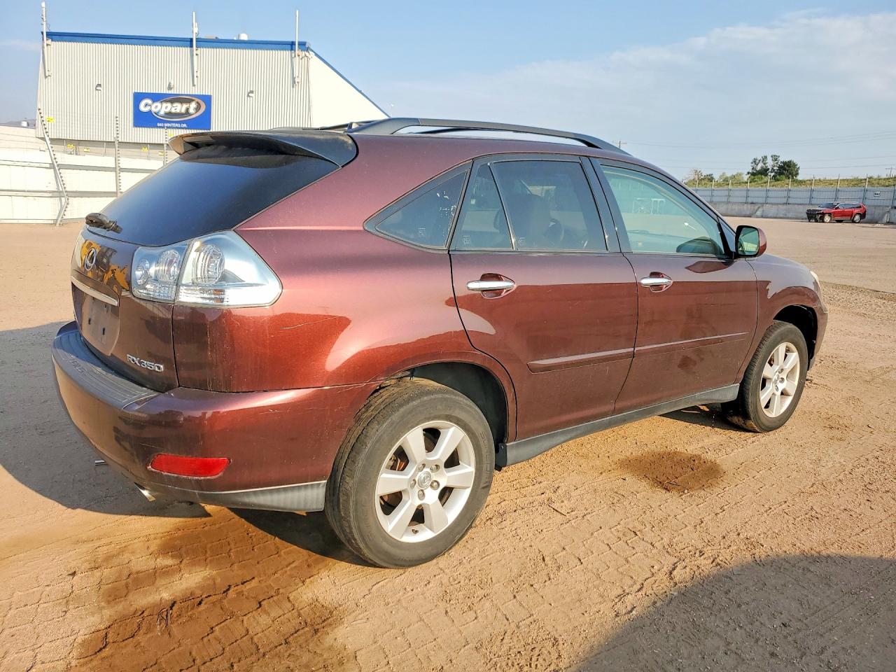 2009 Lexus Rx 350 Темно-бордовый vin: JTJHK31UX92060768