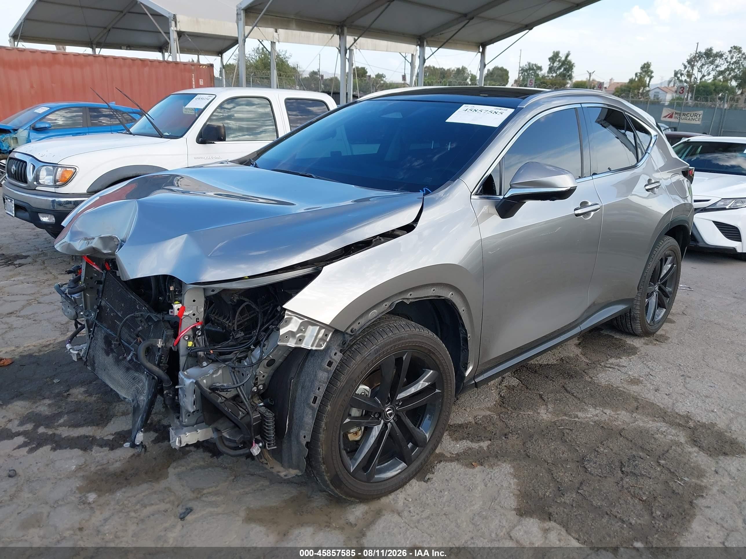 2025 Lexus Nx 450h+ Luxury Silver vin: JTJHKCFZ0S2043598