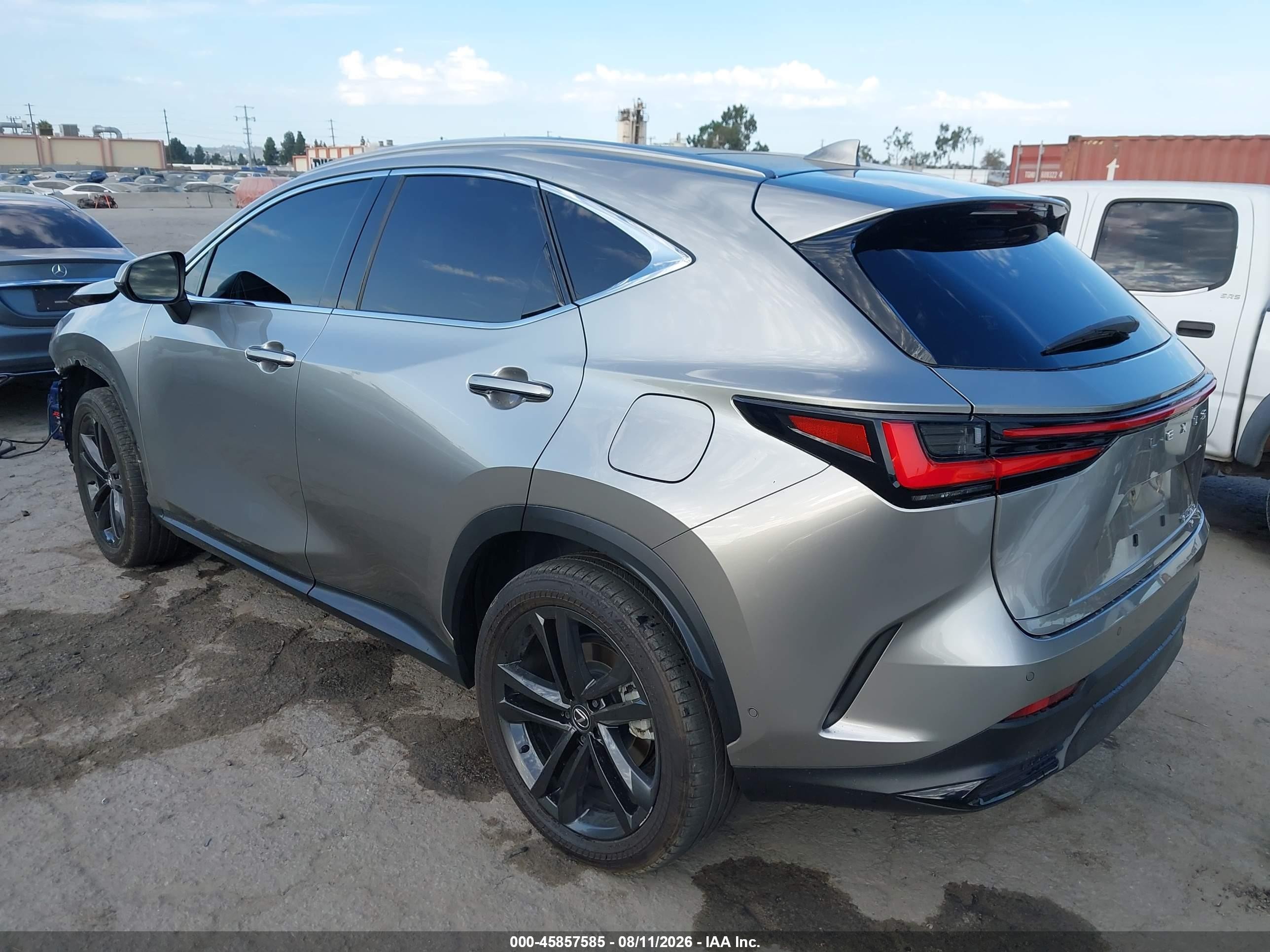 2025 Lexus Nx 450h+ Luxury Silver vin: JTJHKCFZ0S2043598
