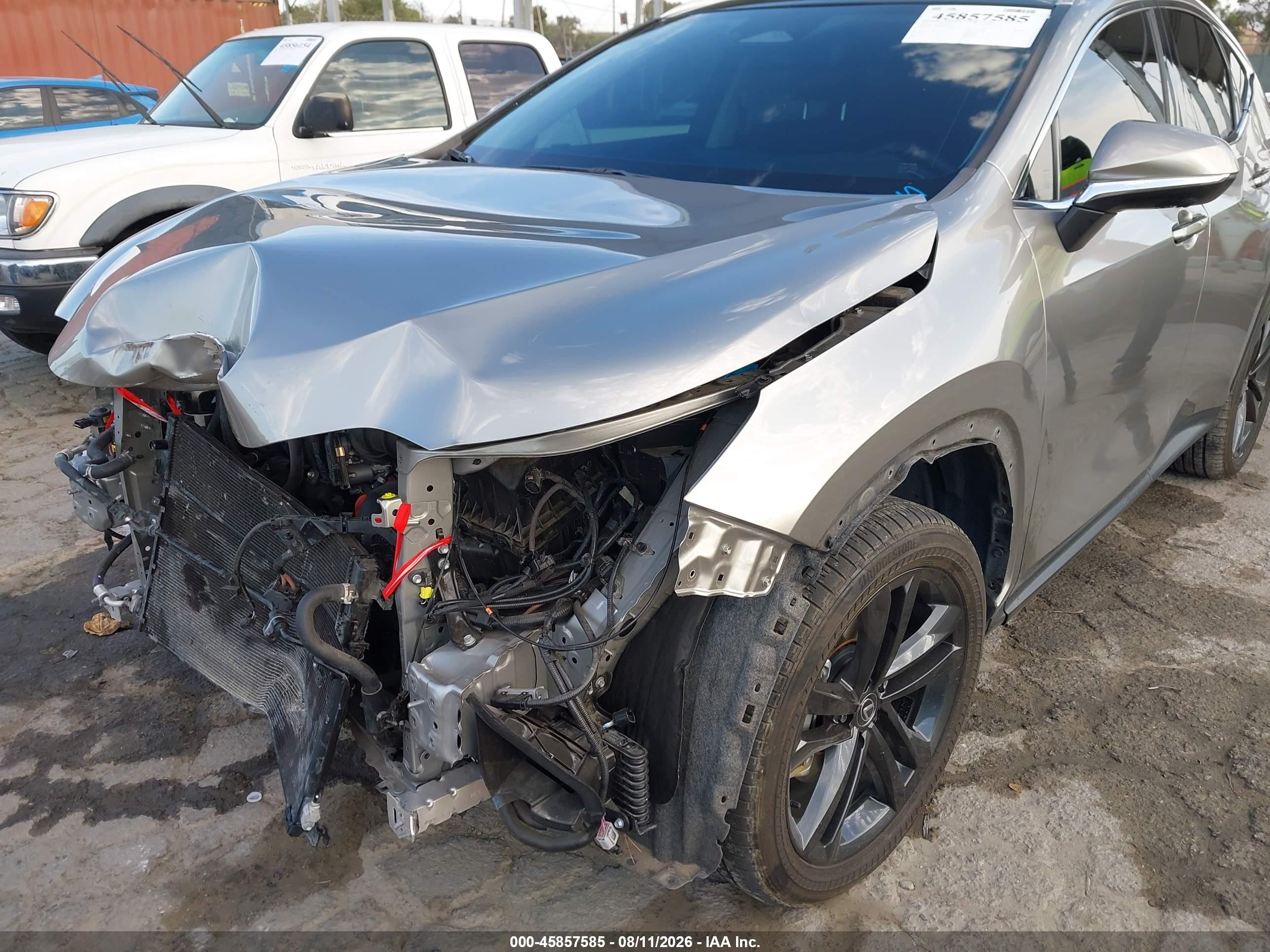 2025 Lexus Nx 450h+ Luxury Silver vin: JTJHKCFZ0S2043598