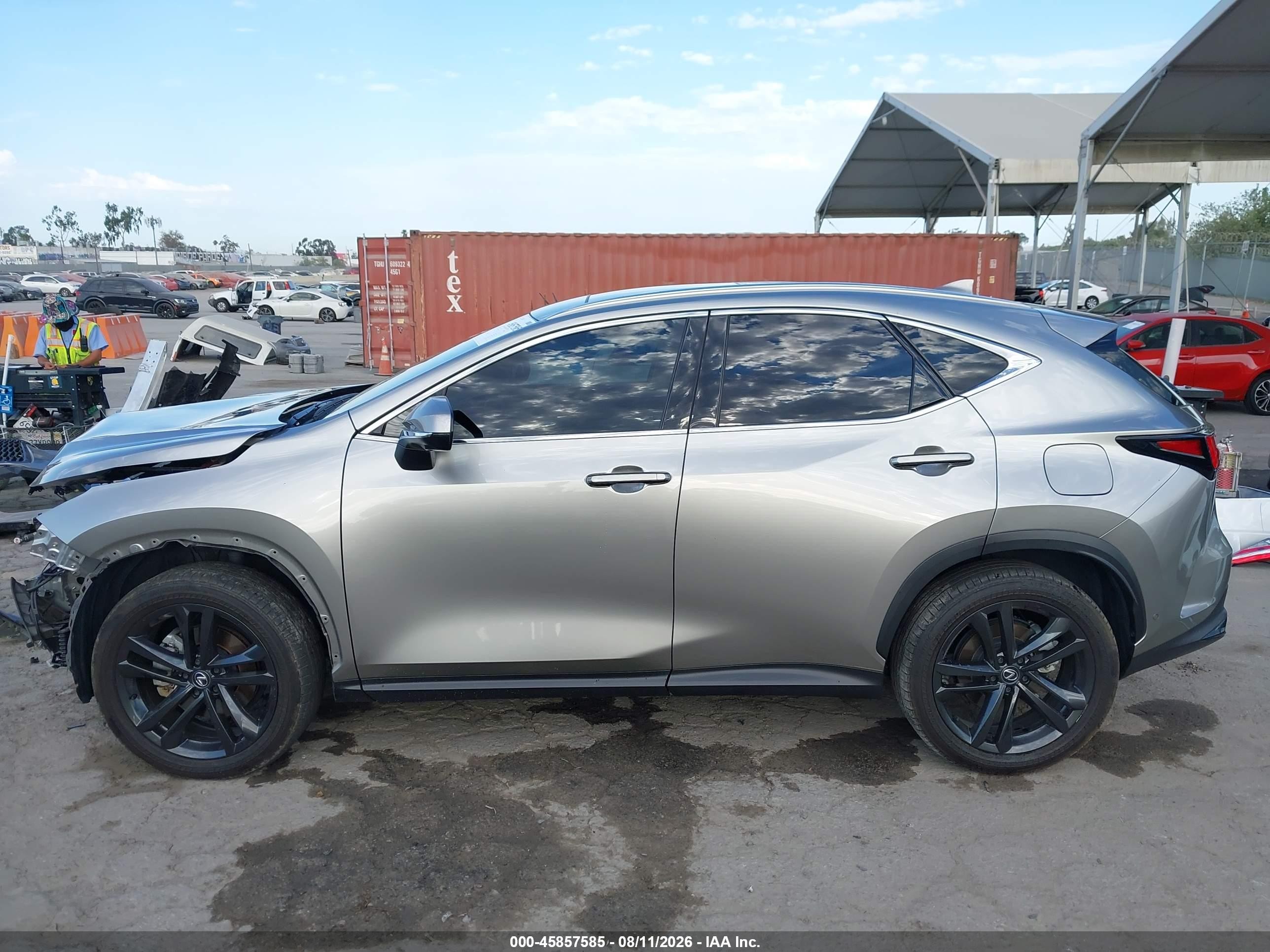 2025 Lexus Nx 450h+ Luxury Silver vin: JTJHKCFZ0S2043598