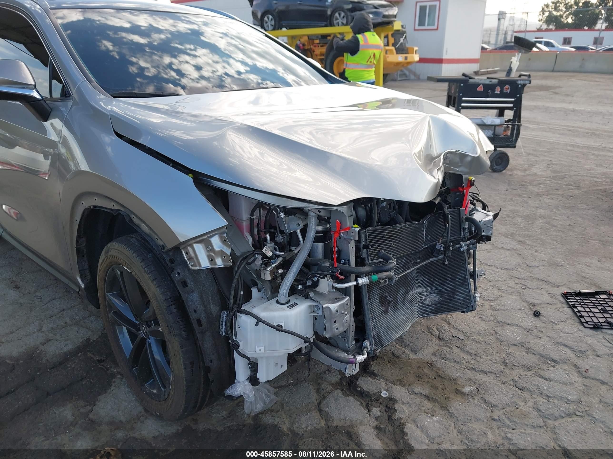 2025 Lexus Nx 450h+ Luxury Silver vin: JTJHKCFZ0S2043598