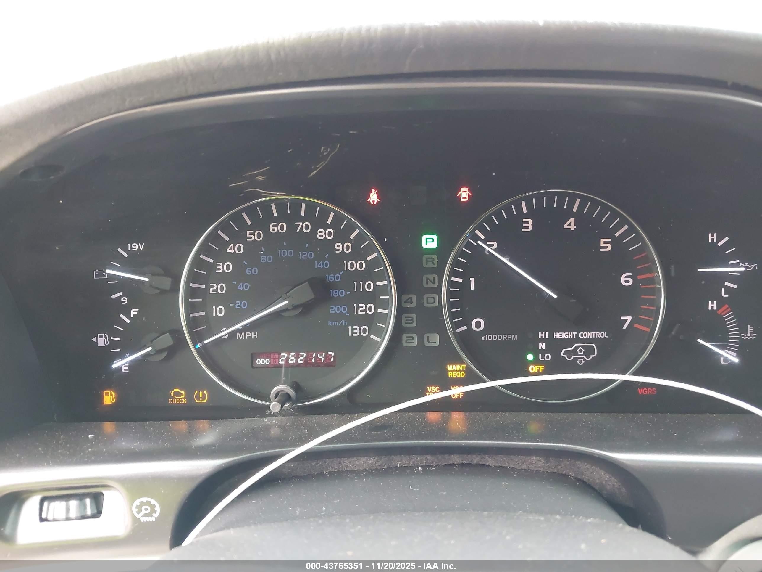 2006 Lexus Lx 470   Gray vin: JTJHT00W064018771