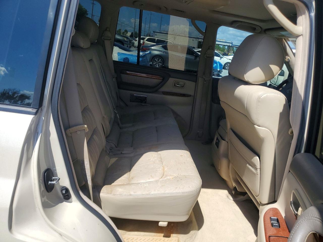 2003 Lexus Lx 470 Cream vin: JTJHT00W133528662