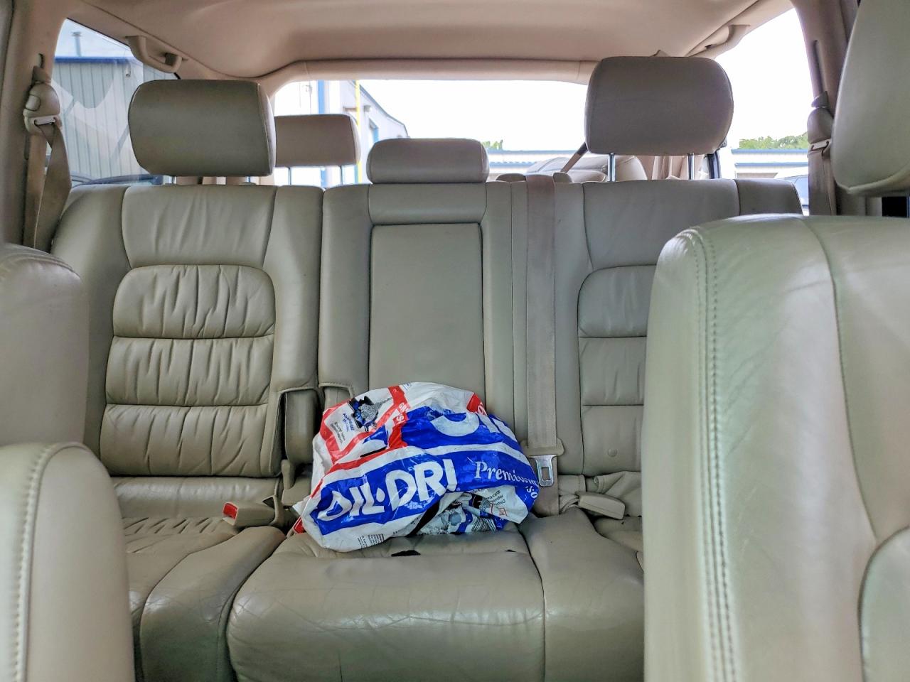 2005 Lexus Lx 470 White vin: JTJHT00W153548963